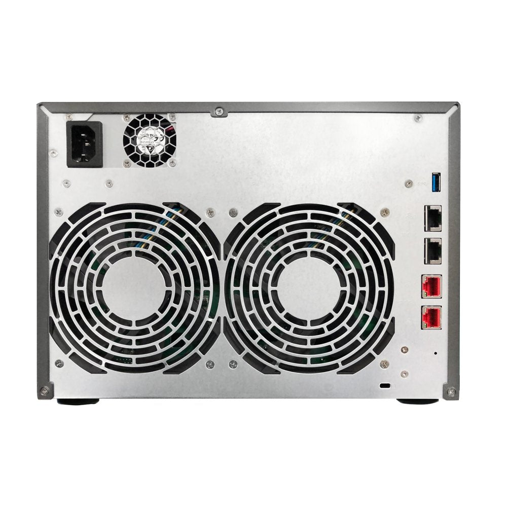 Servidor Nas Asustor As6508t 8 Bahias Atom C3538 Quad Core Denverton 2.1ghz 8gb 2x2.5gbe  2x10gbe Raid 0,1 Jbod Sata6gb Usb 3.0