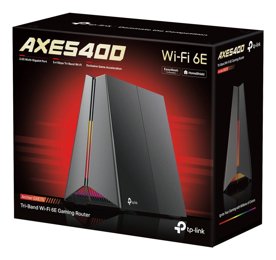 Router Archer Tp-Link Axe75 Ax5400 Gigabit Wi-Fi 6e Ia De Tri-Banda