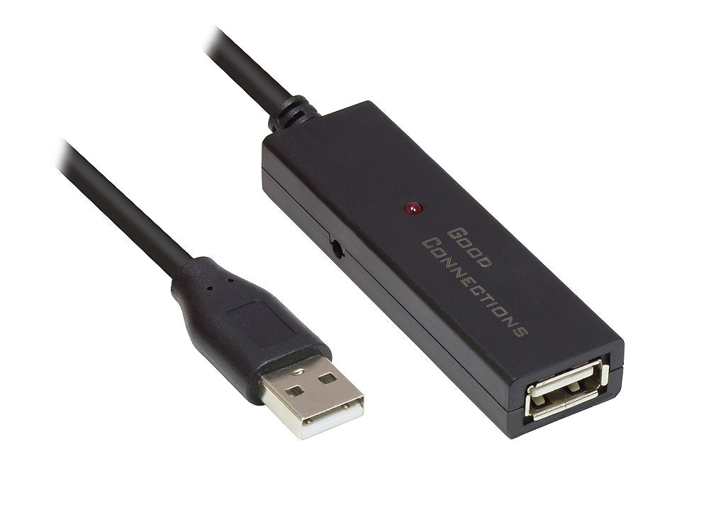 Cable  Alcasa Gc-M0131 Usb 5 M Usb 2.0 Usb A Negro