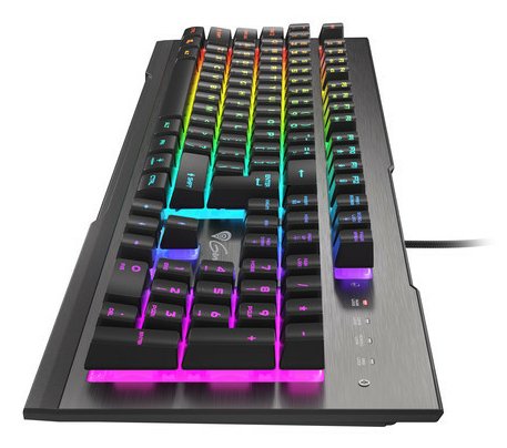 Teclado Gaming Genesis Rhod 500 Rgb Portugues Backlight Programable