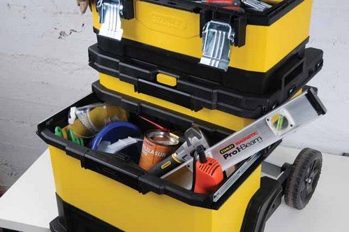 Stanley 1-95-621 Pcaja De Herramientas Carros De Herramienta 568 Mm, 730 Mm, 2389 Mm)