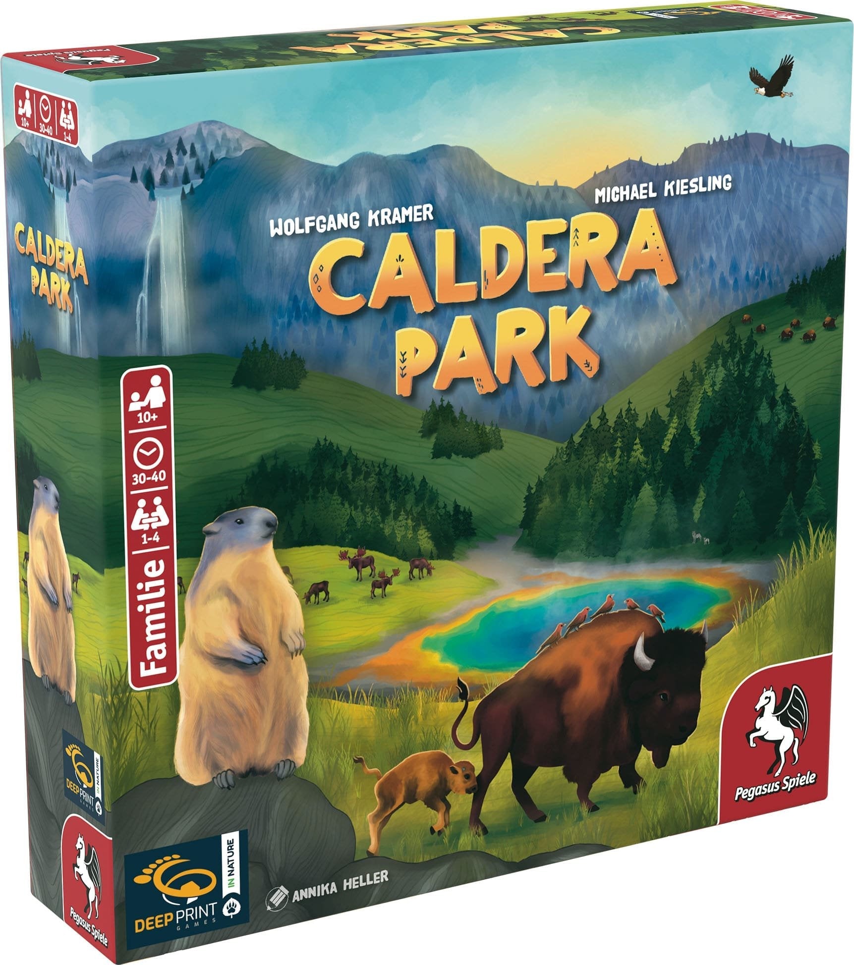 Pegasus Deep Print Games: Caldera Park, Juego De Mesa 57808g