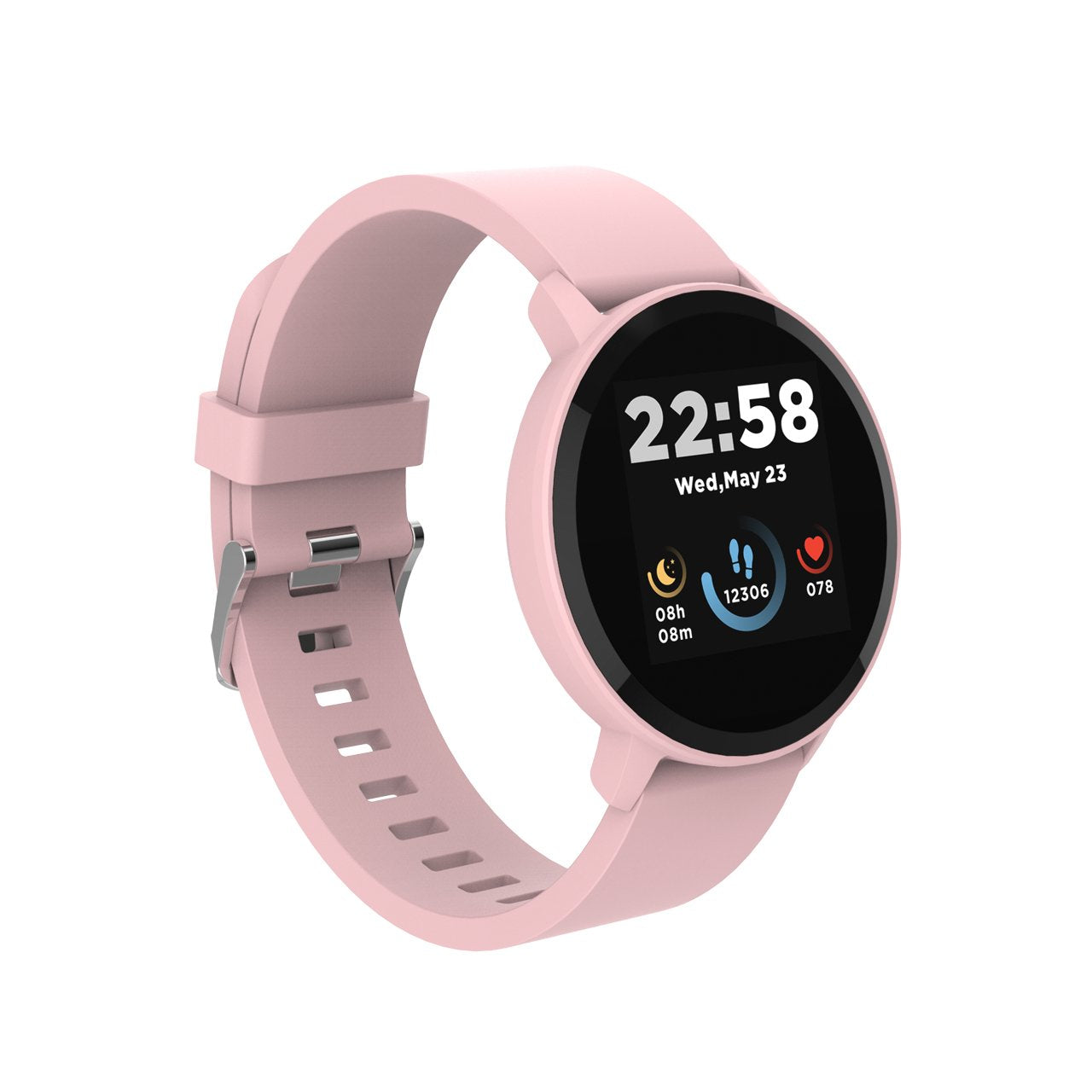 Smartwatch Lollypop Rosa Canyon Sensor Cardiaco/ Hasta 4 Dias En Standby/ Peso 35 Gramos