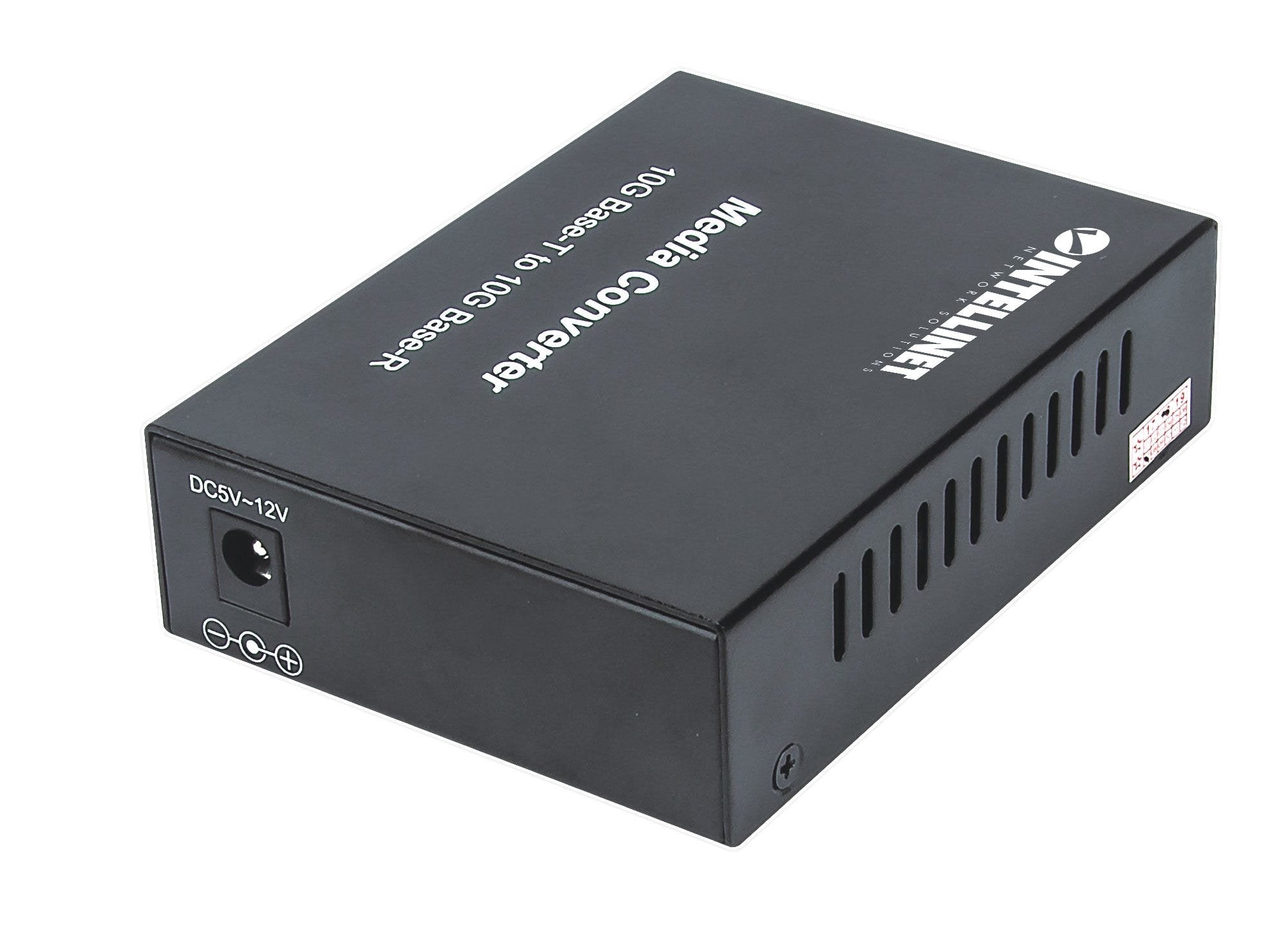 EAN 0766623508193 - Intellinet 508193 convertidor de medio 10000 Mbit/s Negro imagen 7