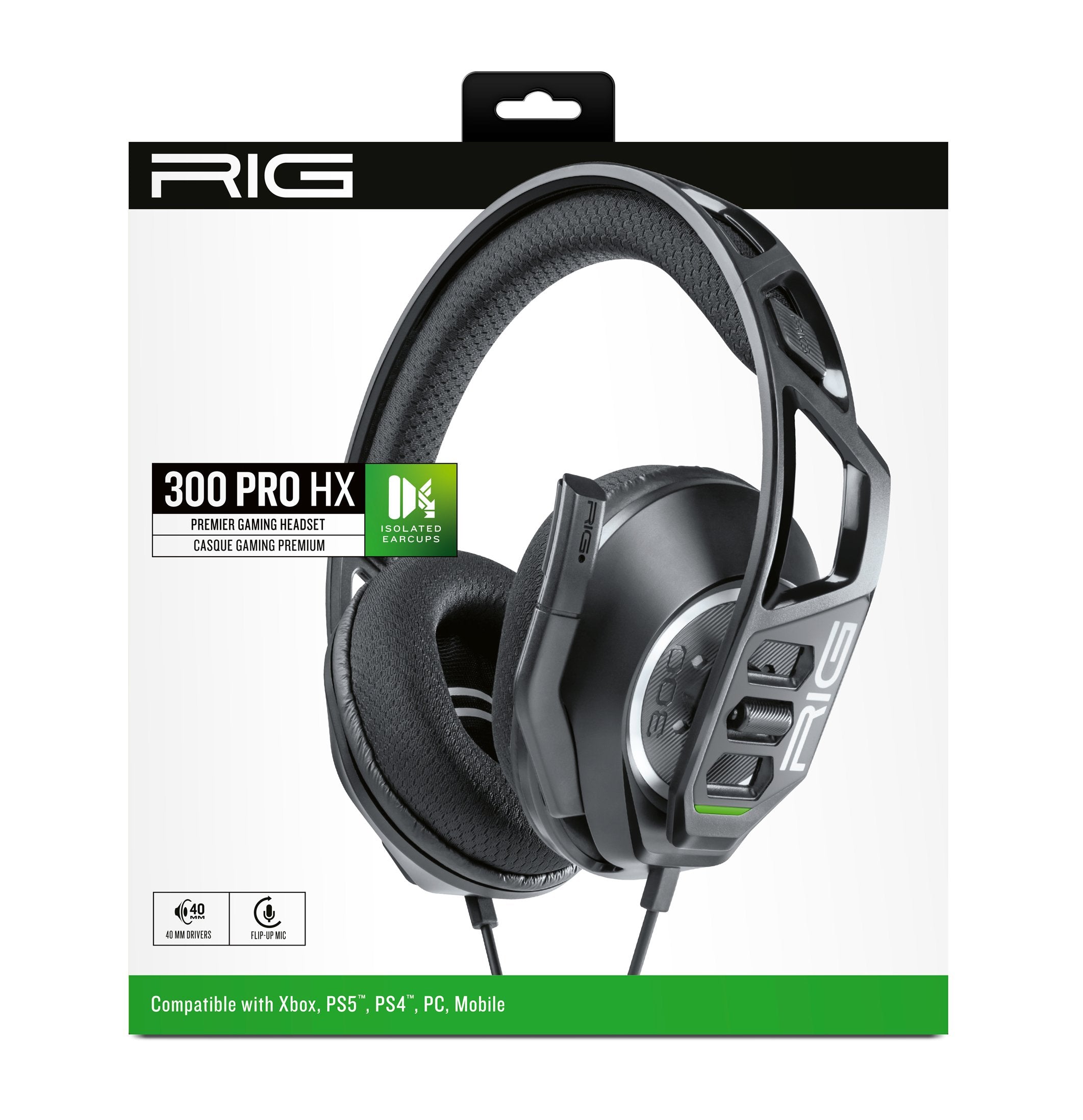Auriculares Nacon  Gaming Rig Serie 300pro Hx Para