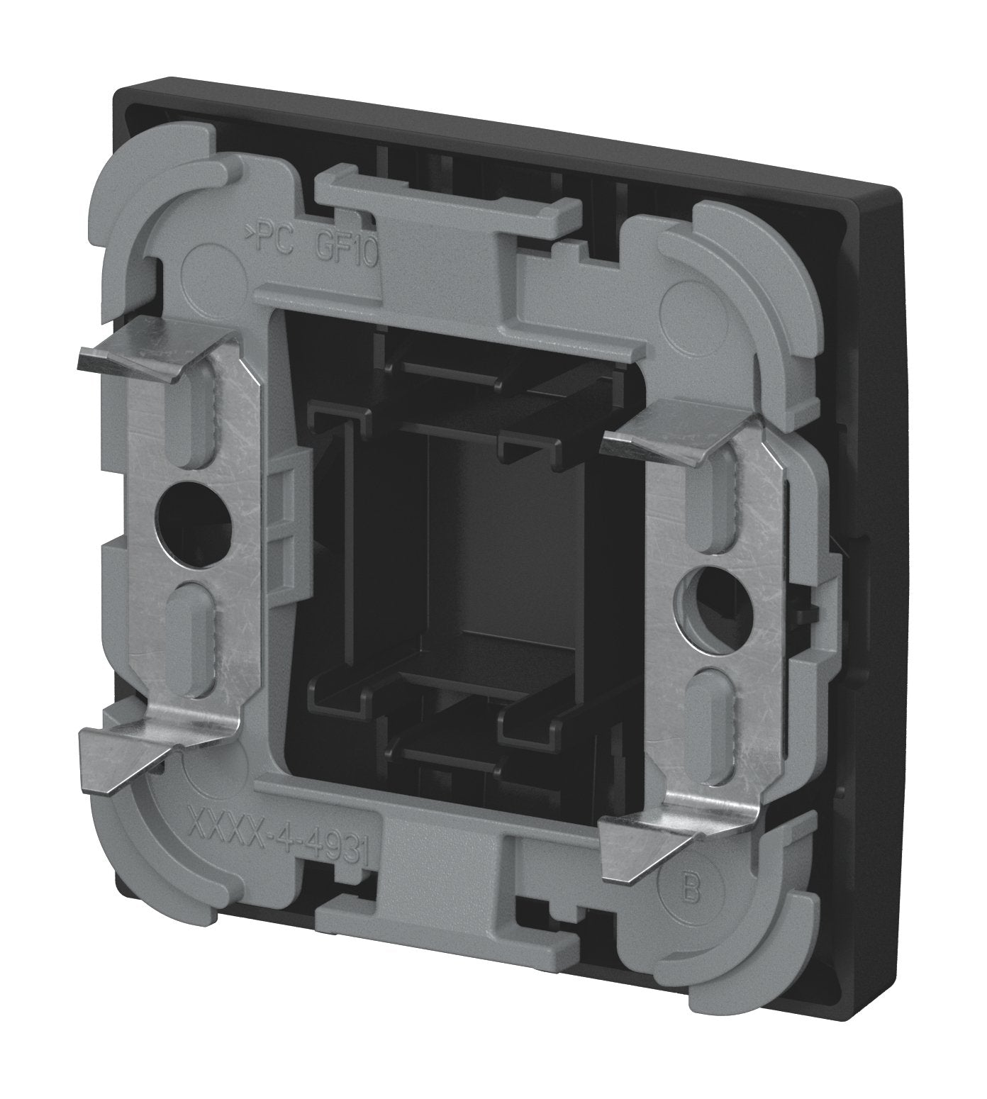 EAN 4011395360811 - Busch-Jaeger 2CKA001731A4043 placa de pared y cubierta de interruptor Negro imagen 3