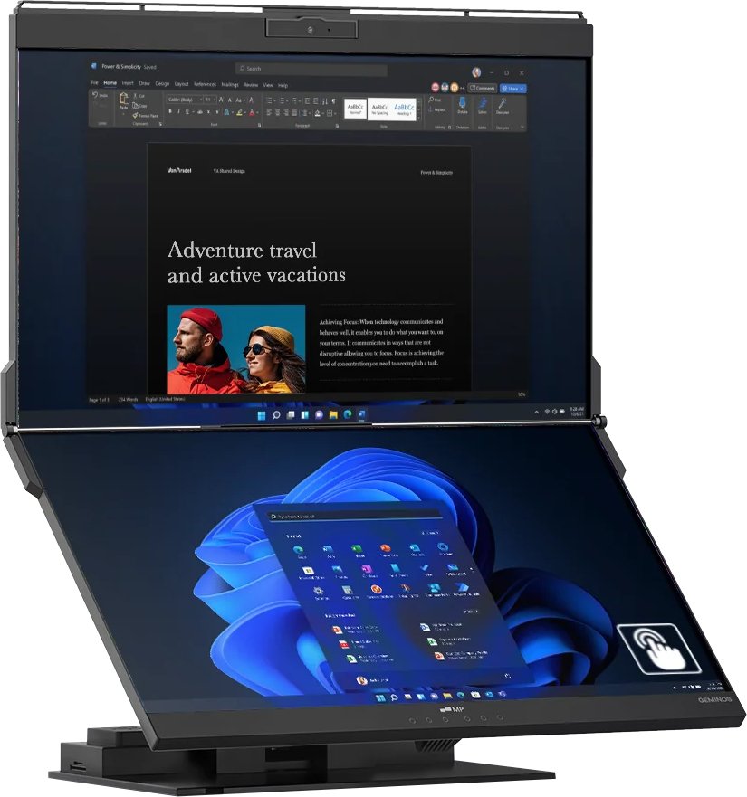 Mobile Pixels Geminos X 24 Duale Fhd-Bildschirmerweiterung