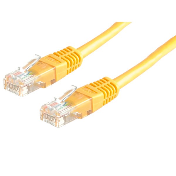 Roline Cable De Red Kat.5e Class D Utp Gelb 5m