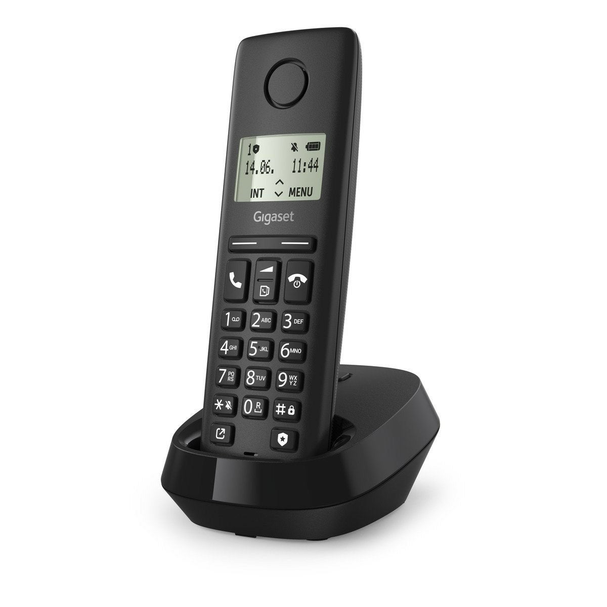Gigaset Pure 100 Negro Schnurlostelefon Int.Ware