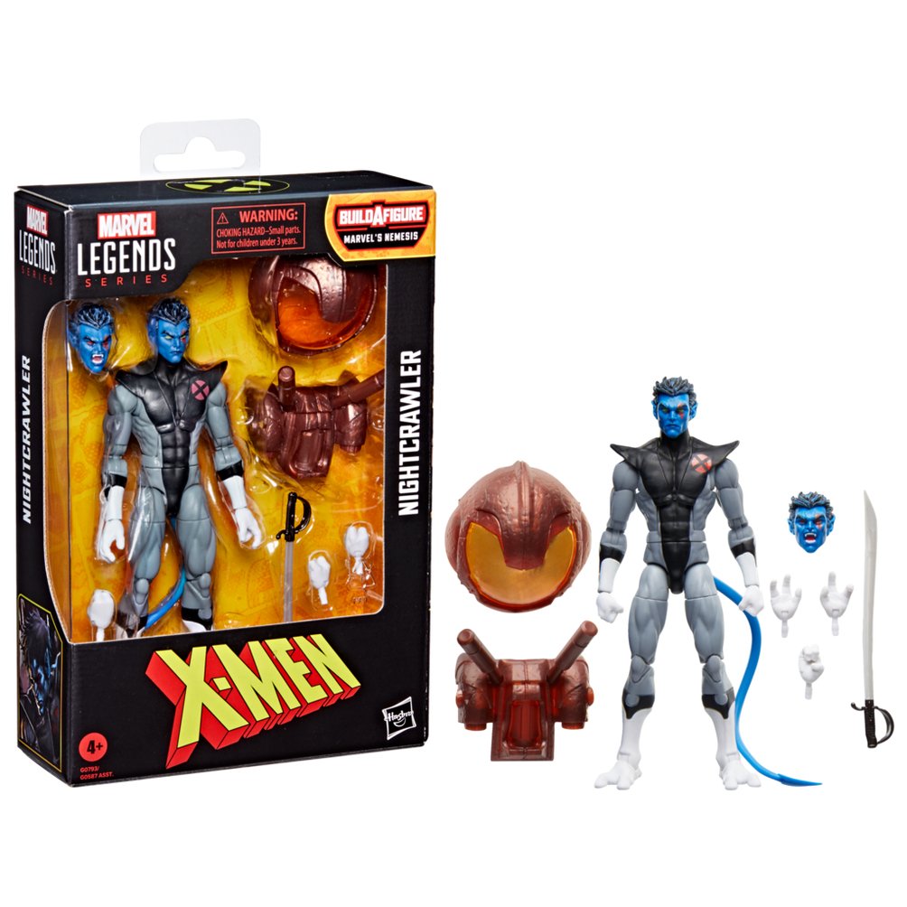 Figura Hasbro Marvel Legends Series Build A Figure Marvels Nemesis X Men Nightcrawler