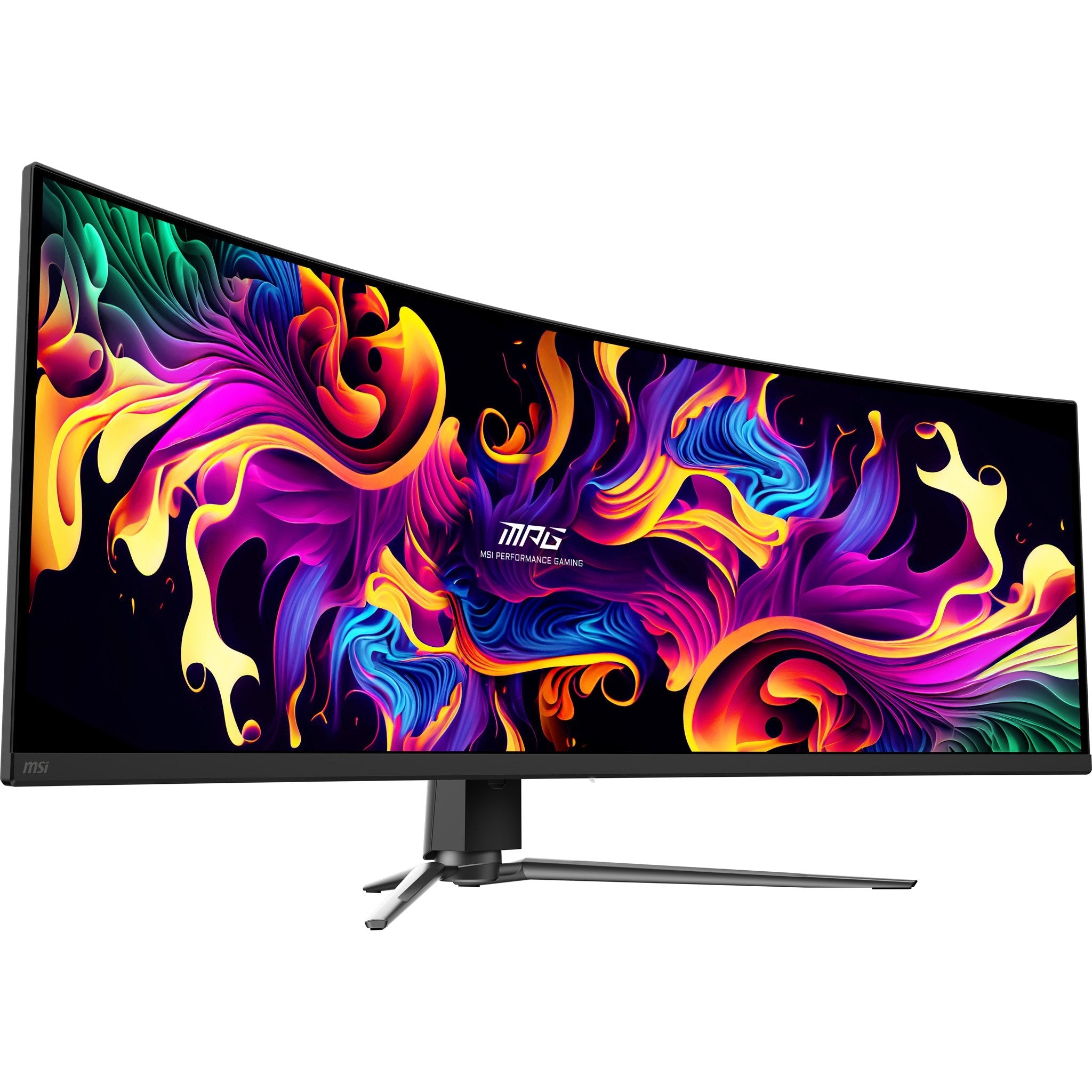 Msi Mpg 491cqpxde Qd-Oled, Monitor De Juegos De 124.5 Cm (49 Pulgadas), Negro, Dqhd, Curvo, Cubo Usb, Usb-C, Panel De 240hz 9s6-3fa84t-029
