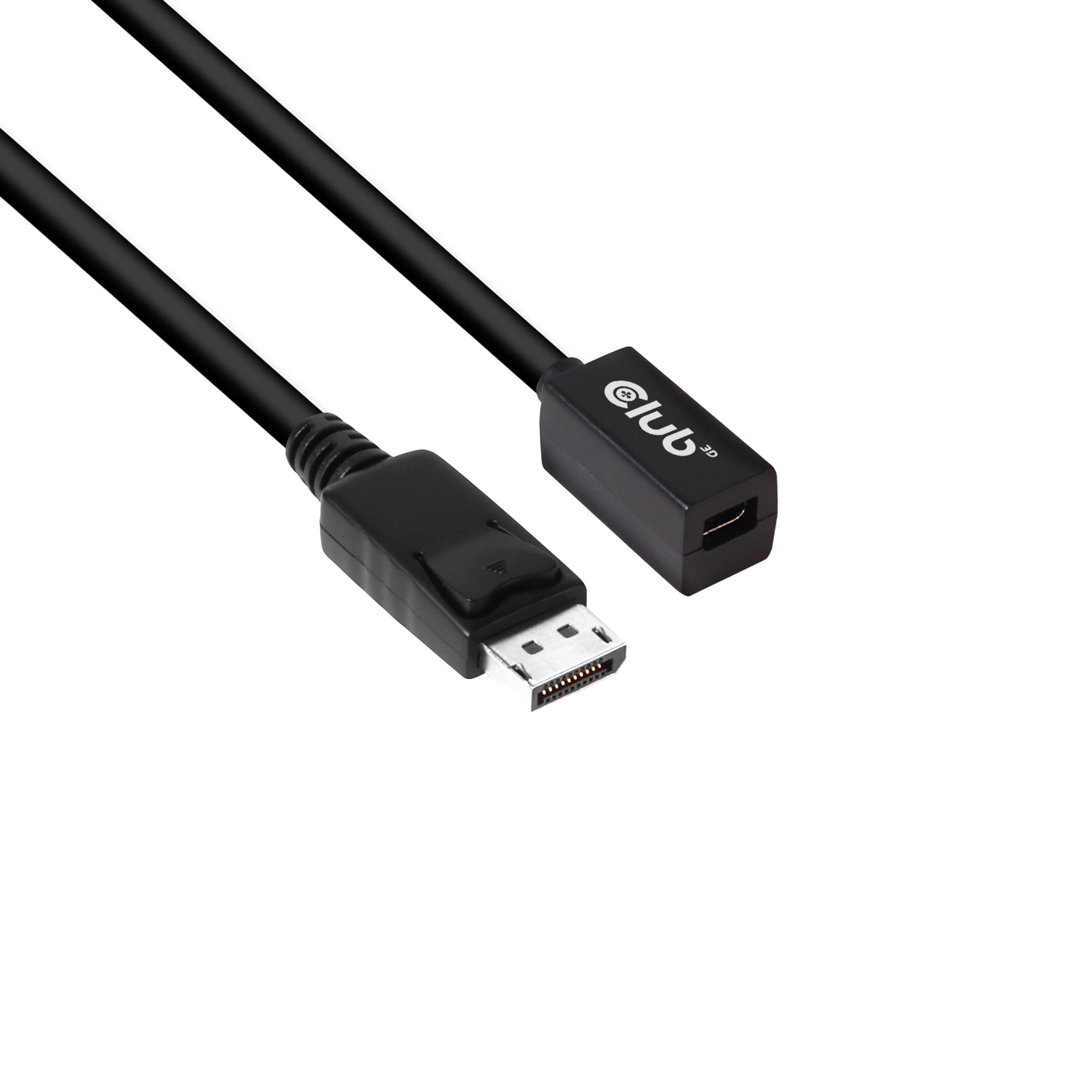 Cable Club3d Dp 1.4 <-> Minidp 1.4 1m 8k60hz Macho / Hembra Retail