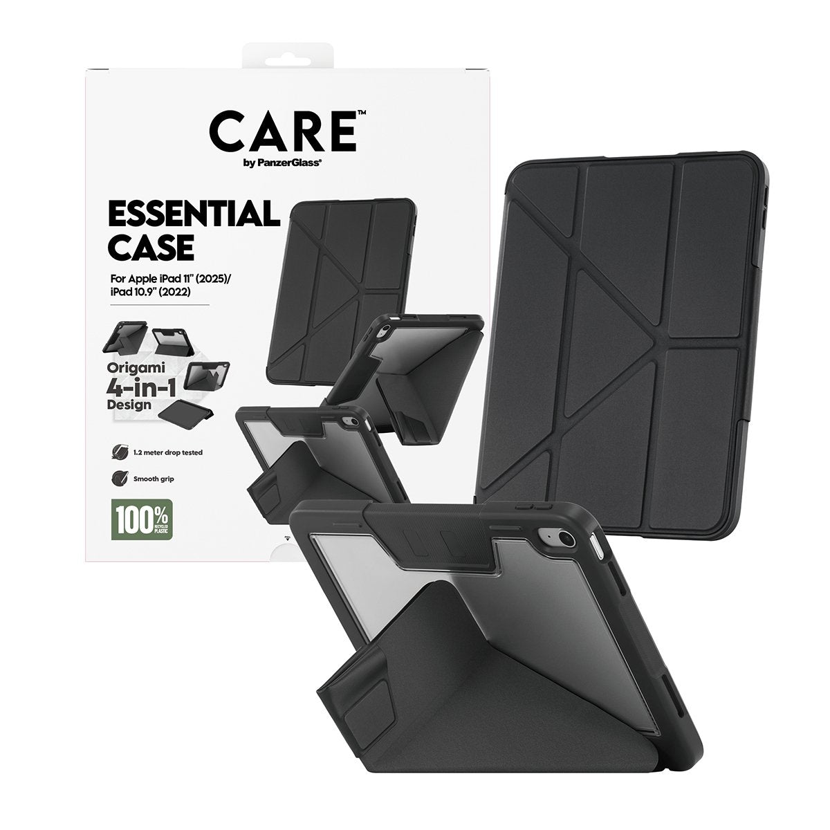 EAN 5715685030734 - PanzerGlass CARE™ by ®™ by Essential Case Black iPad 11" (2025) | iPad 10.9'' (2022) funda para teléfono  imagen 5