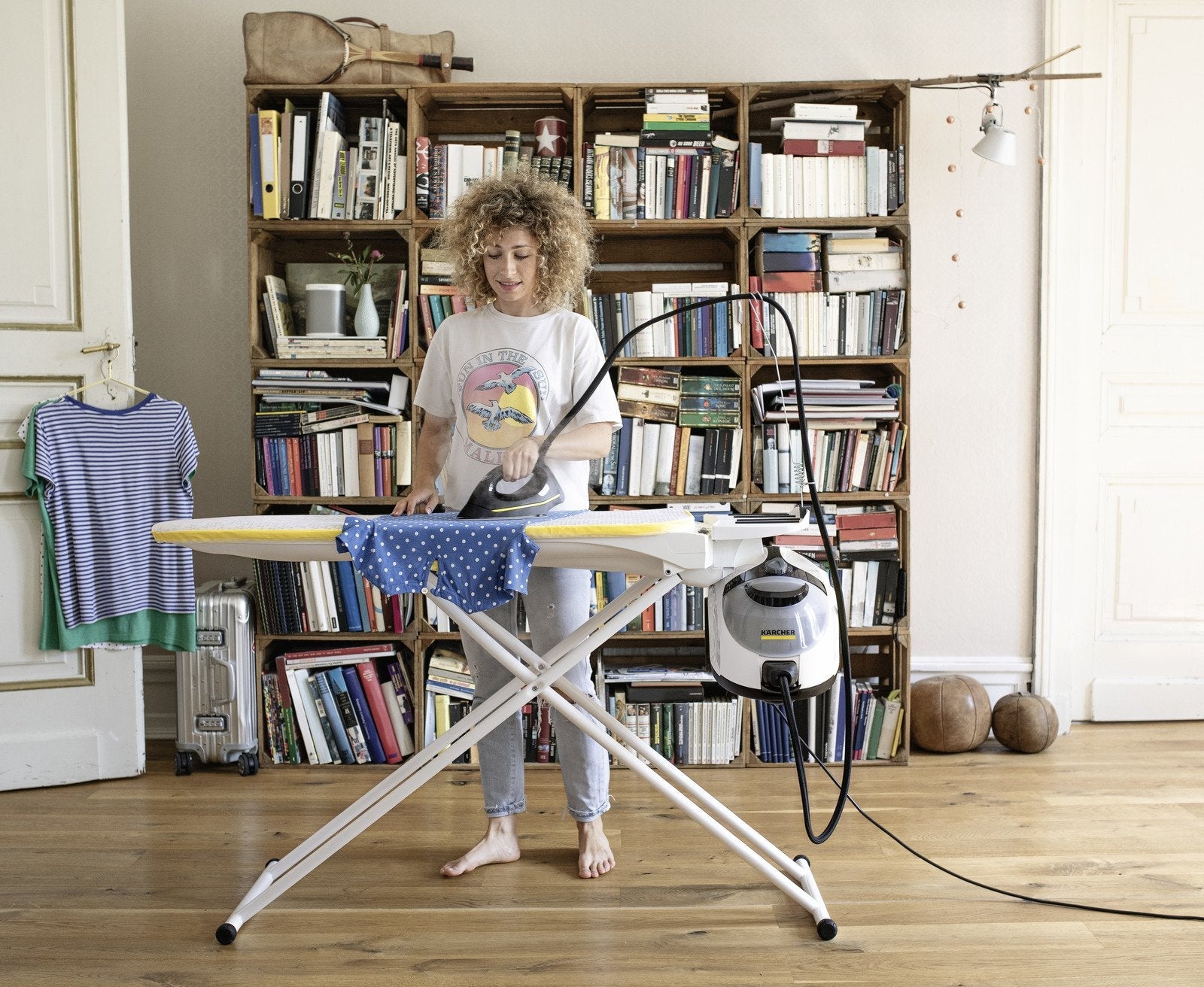 EAN 4054278991825 - Kärcher SC 5 EasyFix IRON Limpiador a vapor de cilindro 1,5 L 2250 W Negro, Blanco imagen 3