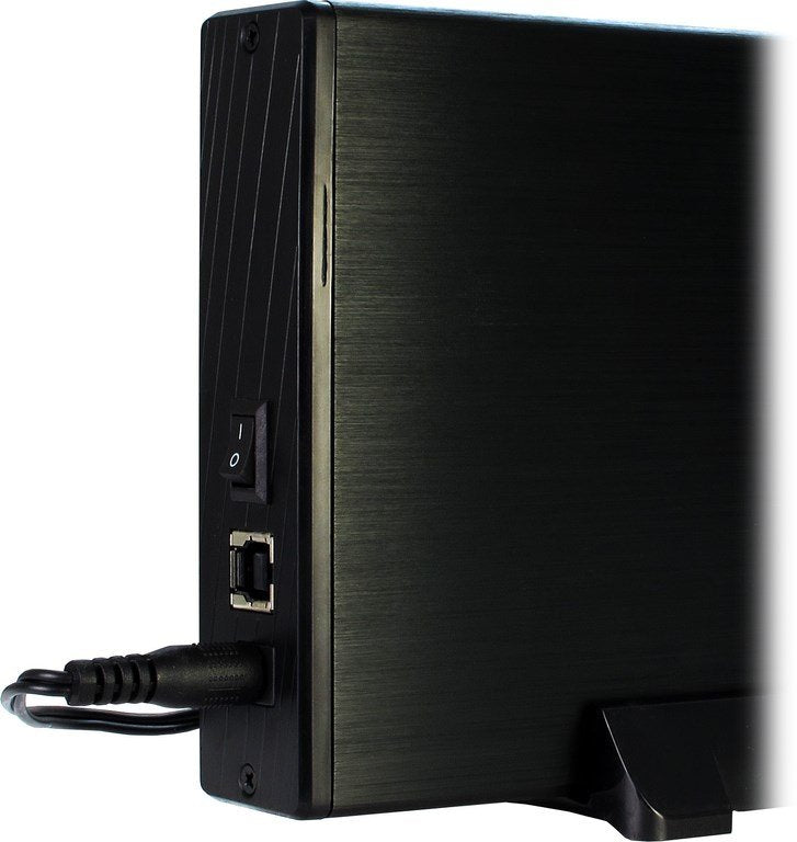 Inter-Tech Veloce Gd-35612 Caja Externa Disco Duro 3.5" Negro Usb 3.0 Alimentado