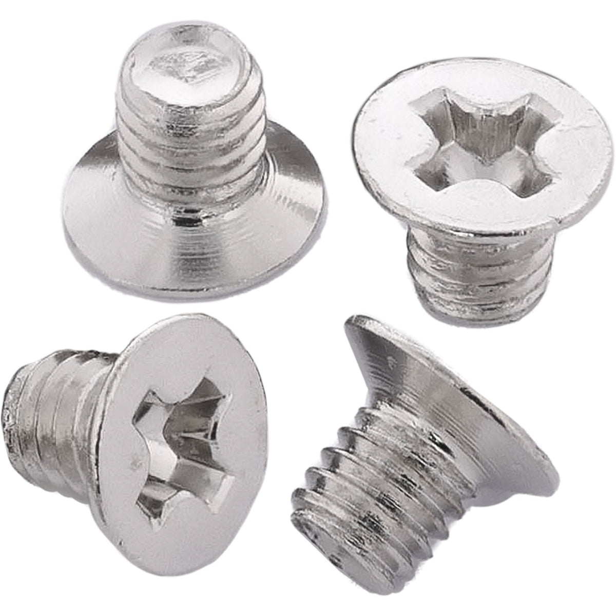 100 Piezas Pack Tornillo Inline Para Hdd/Ssd De 2,5", 3 Mm, Cabeza Plana, Plateado