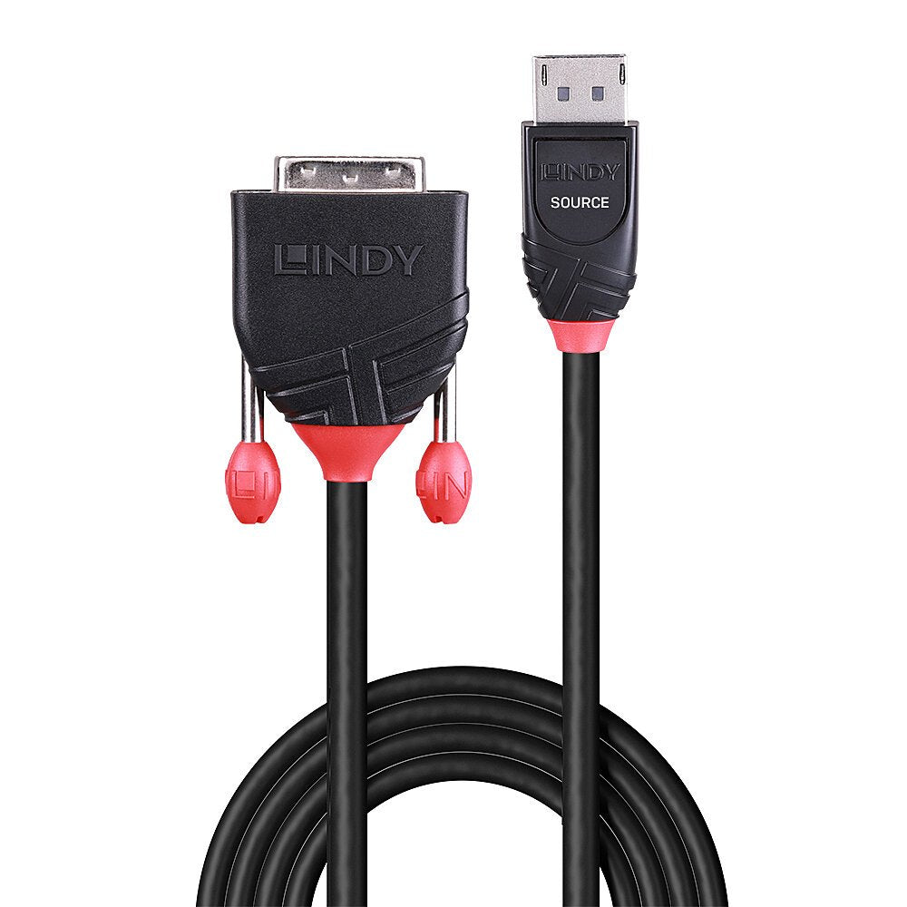 EAN 4002888414937 - Lindy 41493 adaptador de cable de vídeo 5 m DVI-D DisplayPort Negro imagen 2