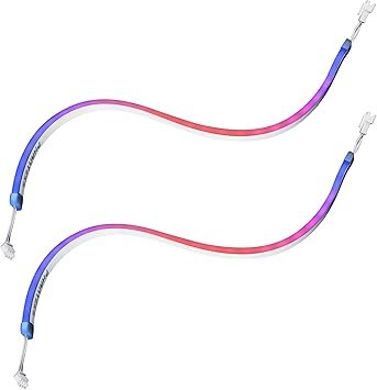 Phanteks Neon Digital Rgb Led Strip Combo Set [ 400m X 2 Pcs ] White