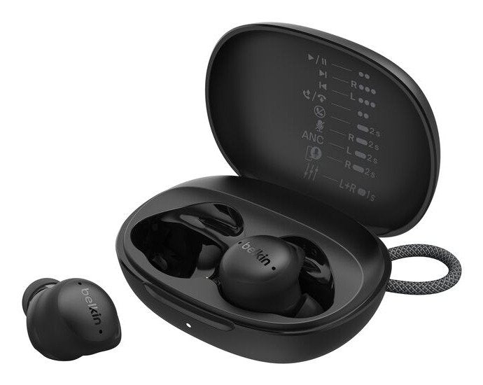 Belkin Soundform Isolate Noise Cancel. In-Ear Black Auc017hqbk