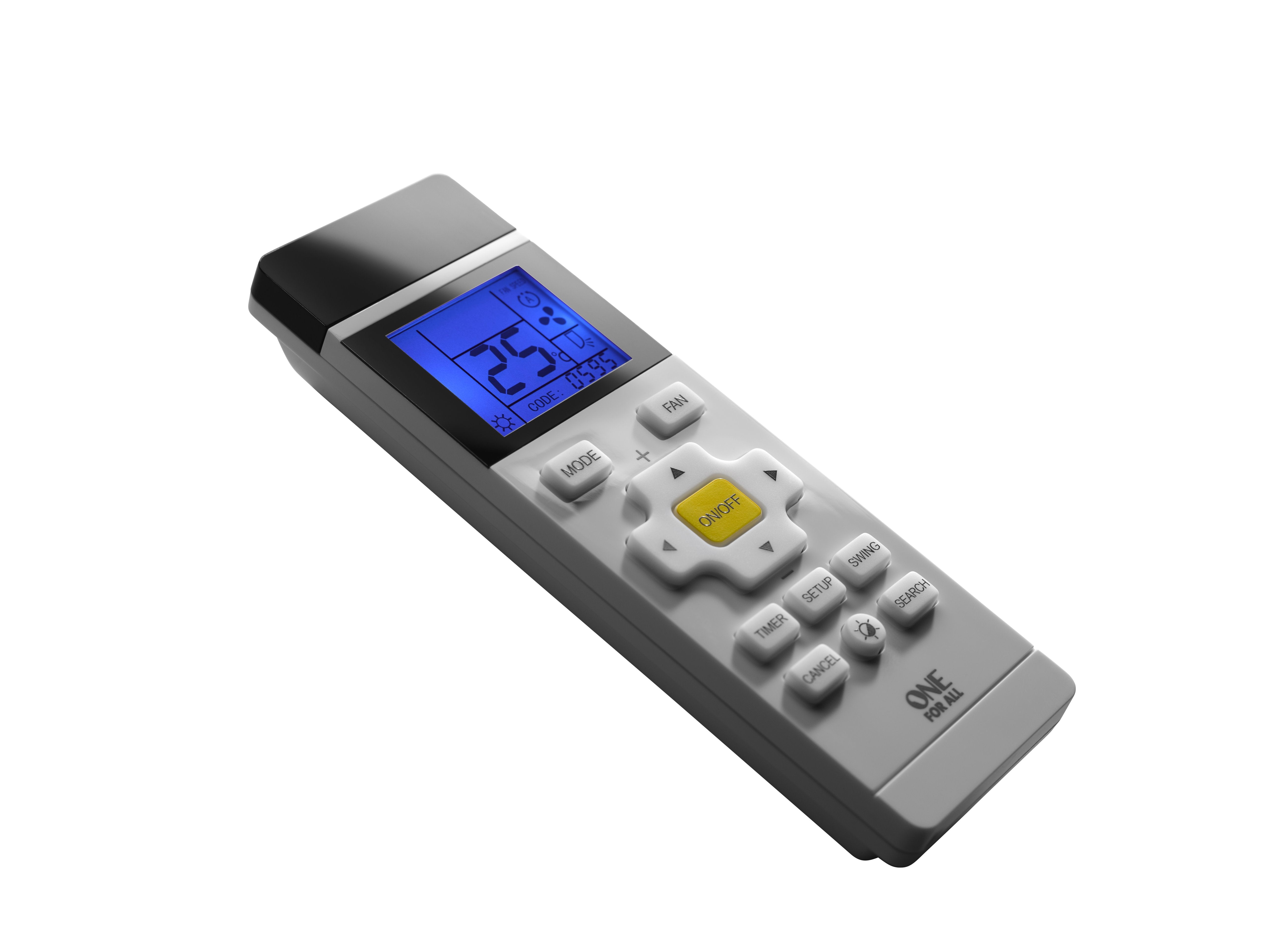 One For All Urc 1035 Mando A Distancia Ir Inalámbrico Aire Acondicionado Botones