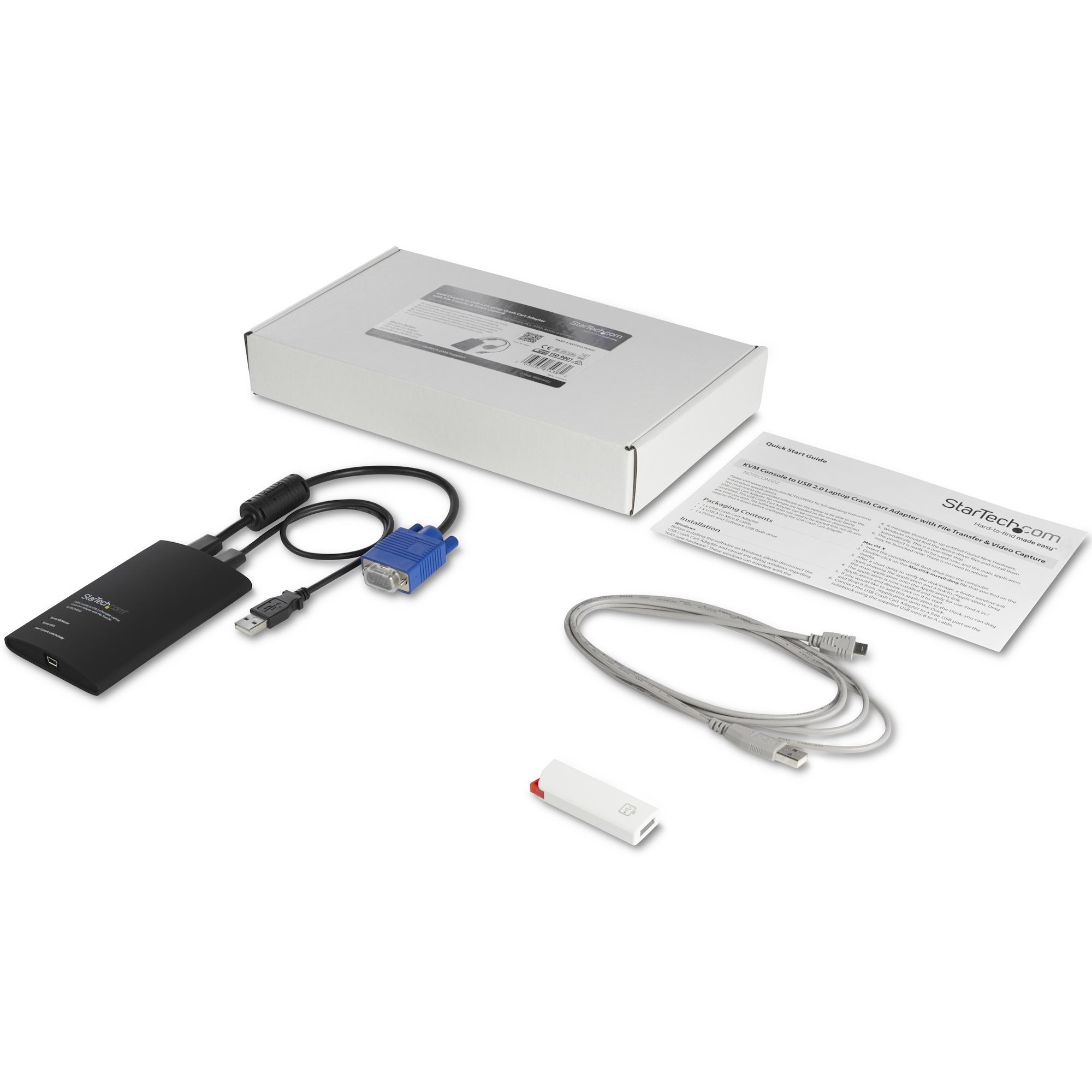 Startech Consola Kvm Usb 2.0 Con Transferencia Arc
