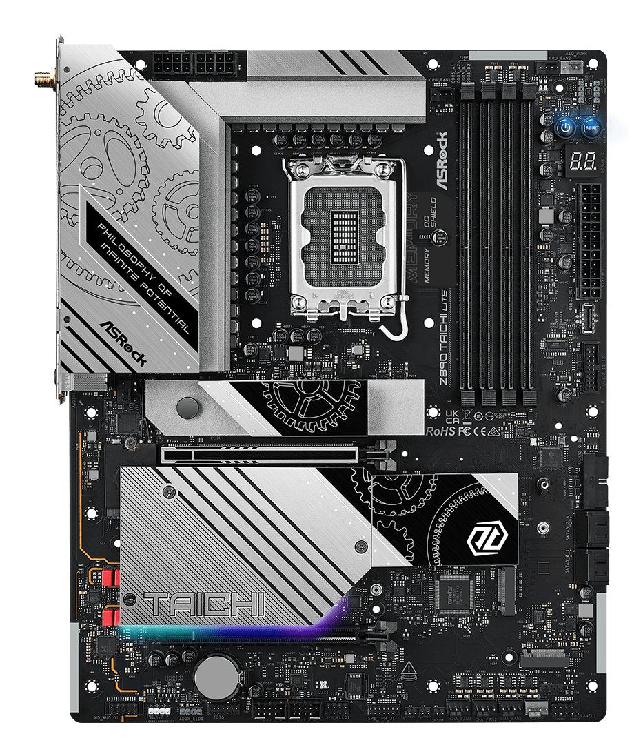 EAN 4710483949692 - Asrock Z890 Taichi Lite Intel Z890 LGA 1851 (Socket V1) ATX imagen 3