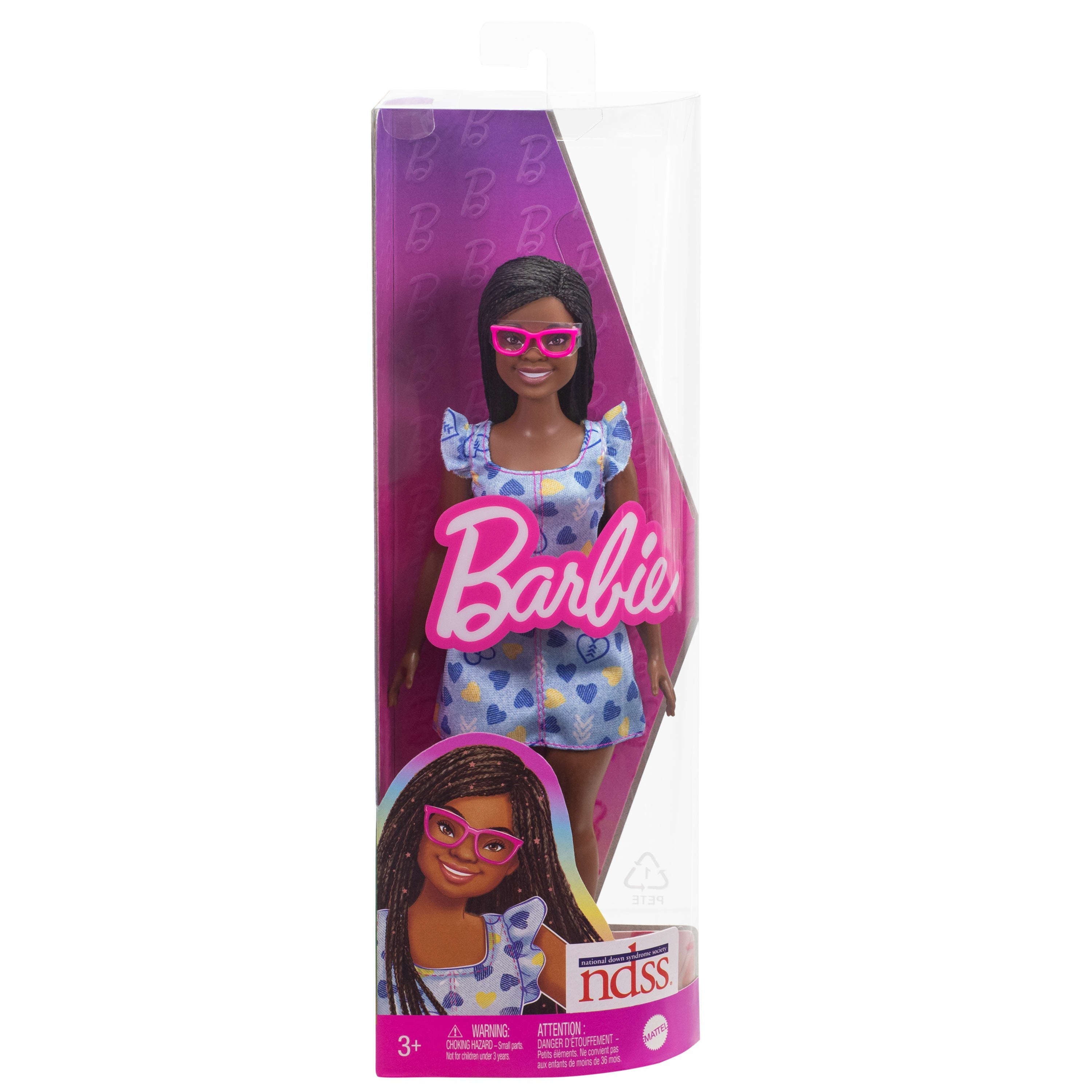 Muñeca Mattel Barbie Fashionistas Con Síndrome De Down Con Vestido De Corazón