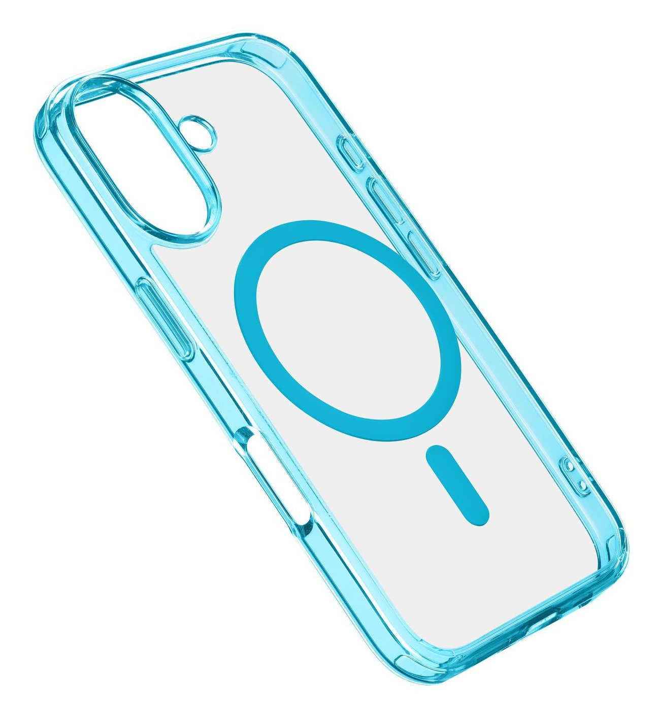 Cellularline Iconic Mag Magsafe Case Iphone 16 Light Azul