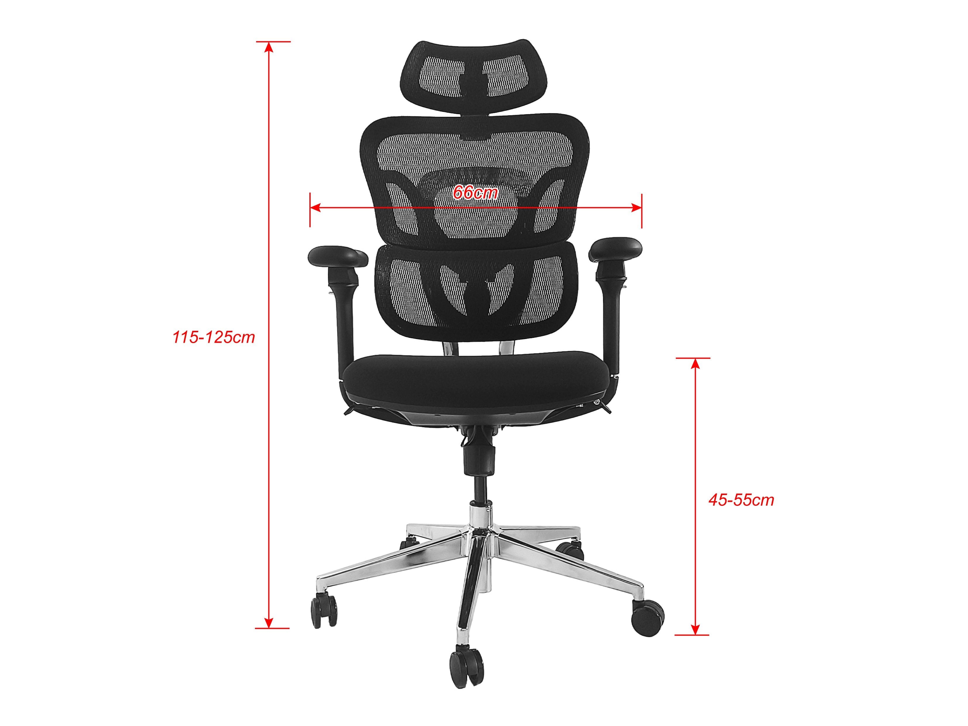 Equip 651053 Silla De Oficina Y De Ordenador Asiento Acolchado Respaldo De Malla