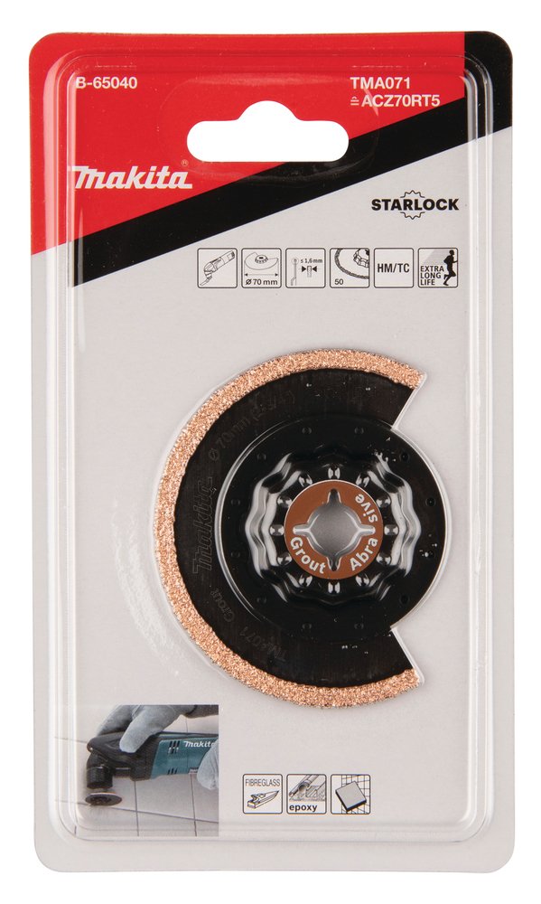 Makita  B-65040 Hm-Segmentsägeblatt 65 Tma071