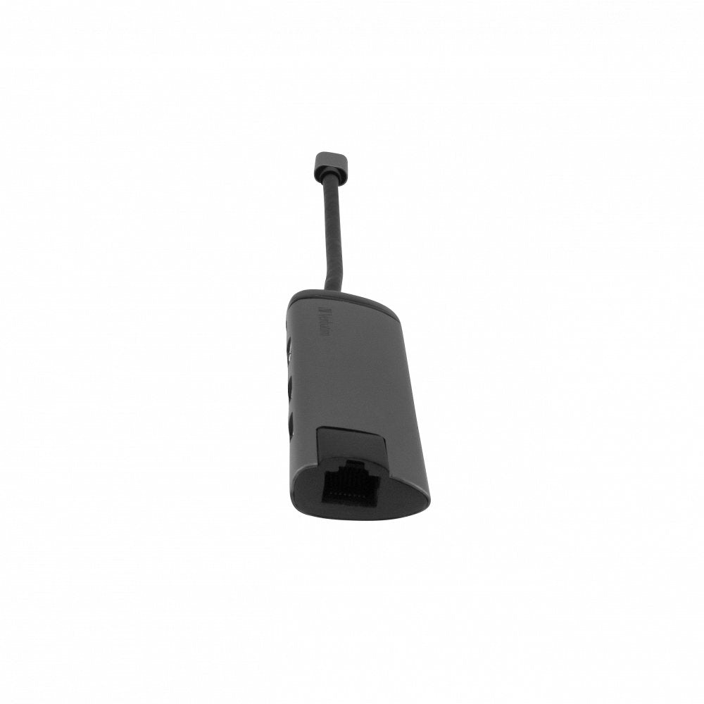 Verbatim 49141 Hub Multipuerto Usb-C, 2x Usb 3.0, 1x Usb-C, Hdmi, Lan, Estación De Acoplamiento Gris