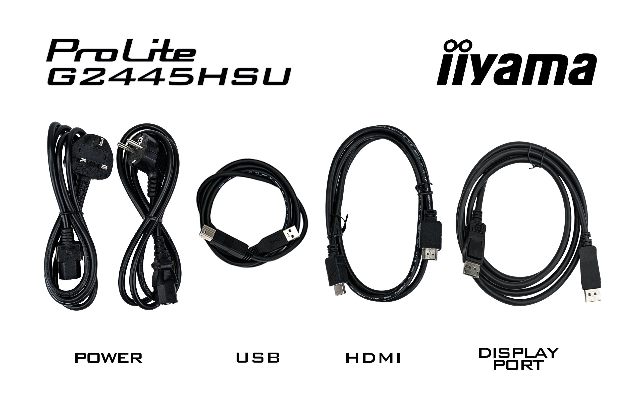 Monitor Iiyama  23.8" Gb2445hsu-B2 16:9 Hdmi+Dp+2xusb Lift