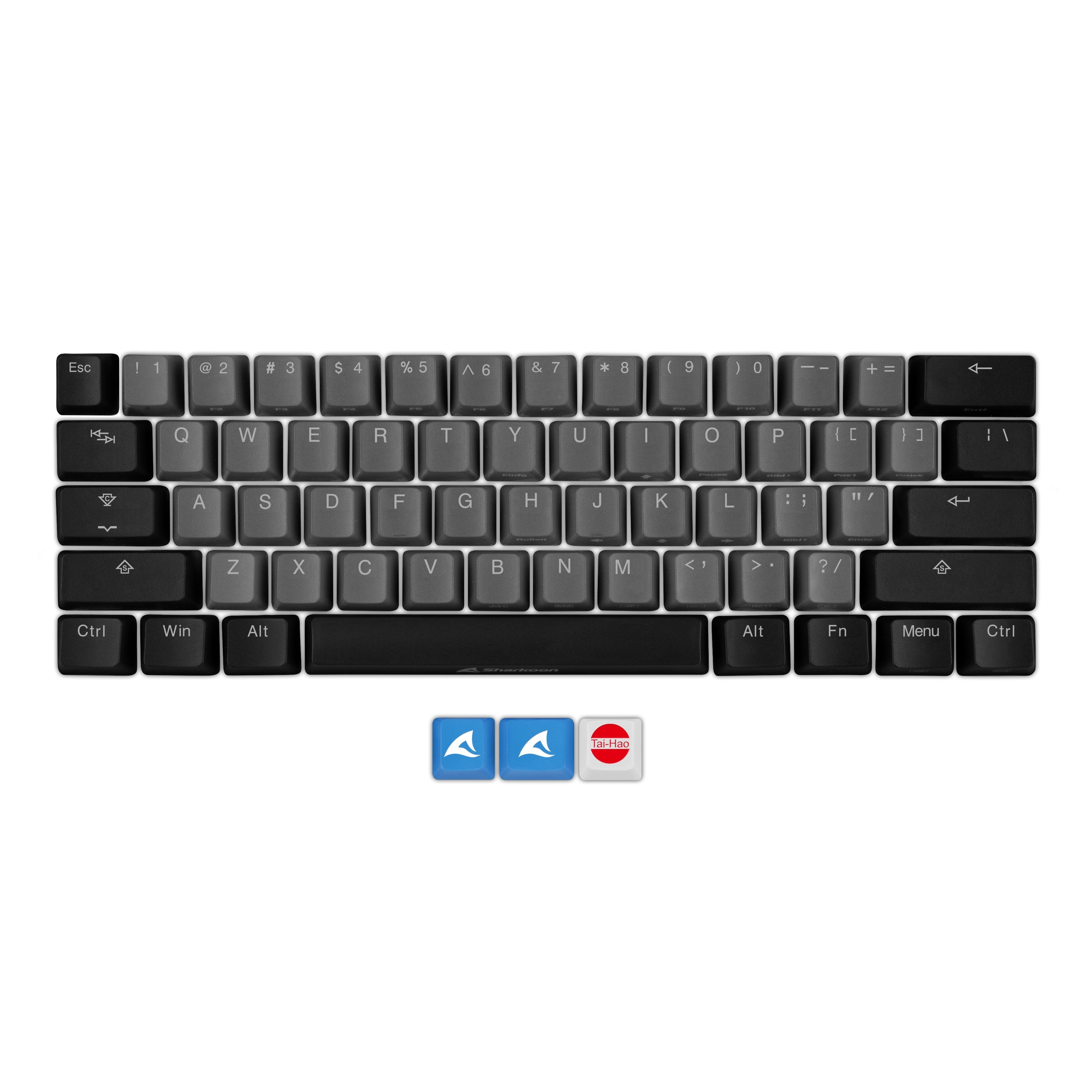 Teclas (Ingles) Sharkoon Skiller Sac20 S4, 4044951037469