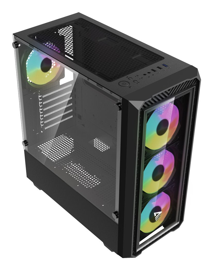 EAN 5905106070276 - Savio Noctis Glass RGB Cubo Negro imagen 2