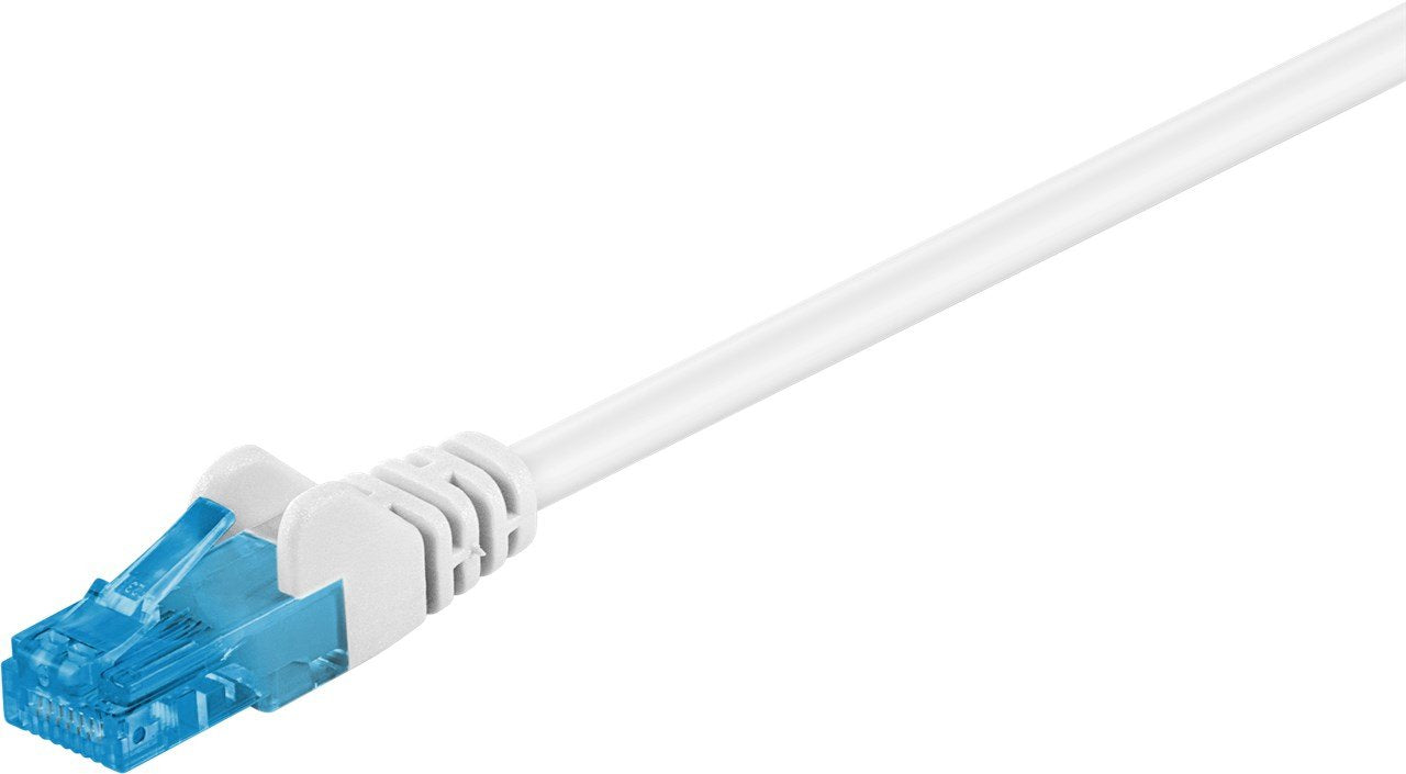Goobay 59824 Cable De Red Blanco 1 M Cat6a U/Utp (Utp)