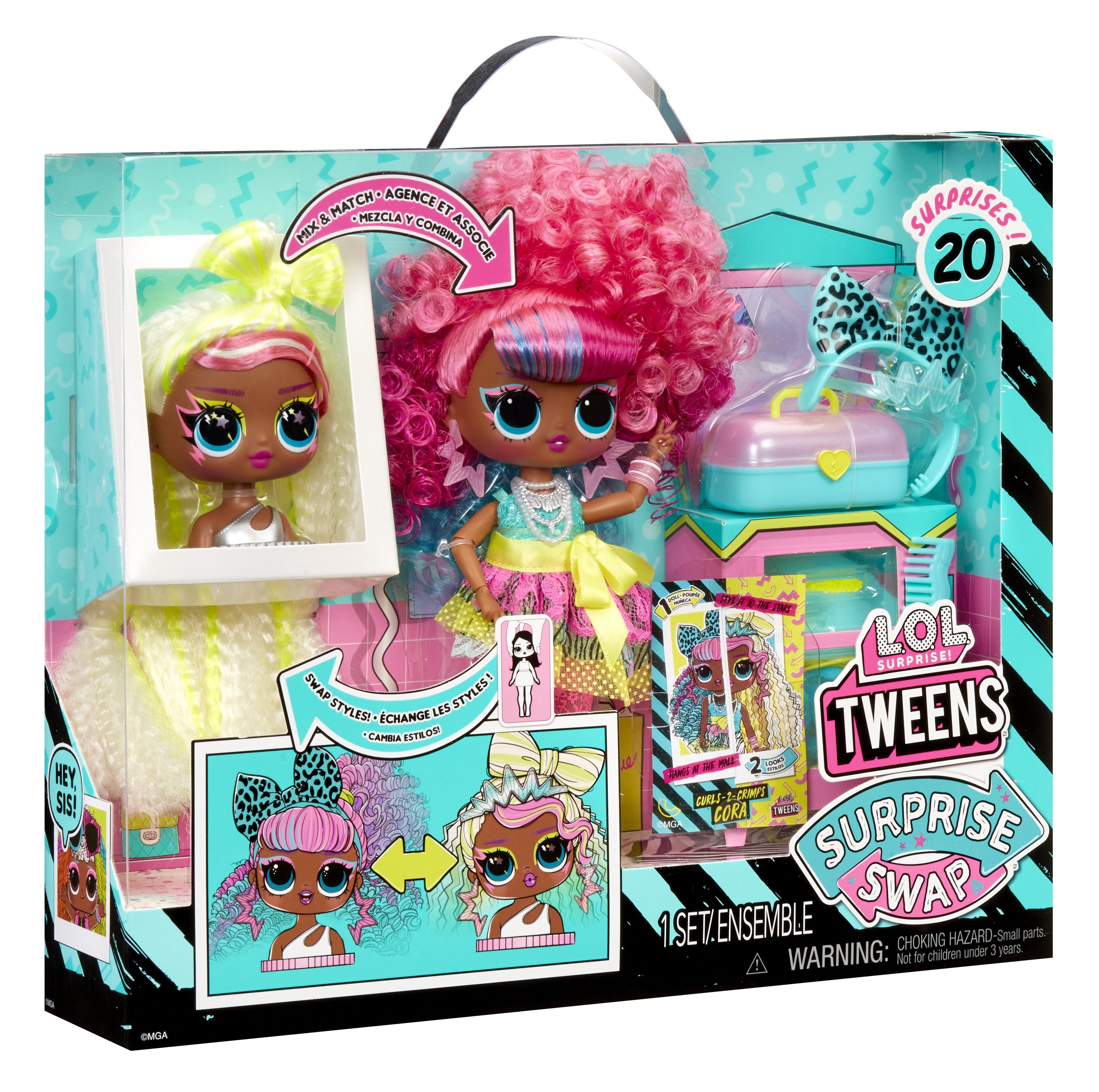 EAN 0035051593263 - L.O.L. Surprise! L.O.L. Surprise Tweens Surprise Swap Fashion Doll- Curls-2- Crimps Cora imagen 11