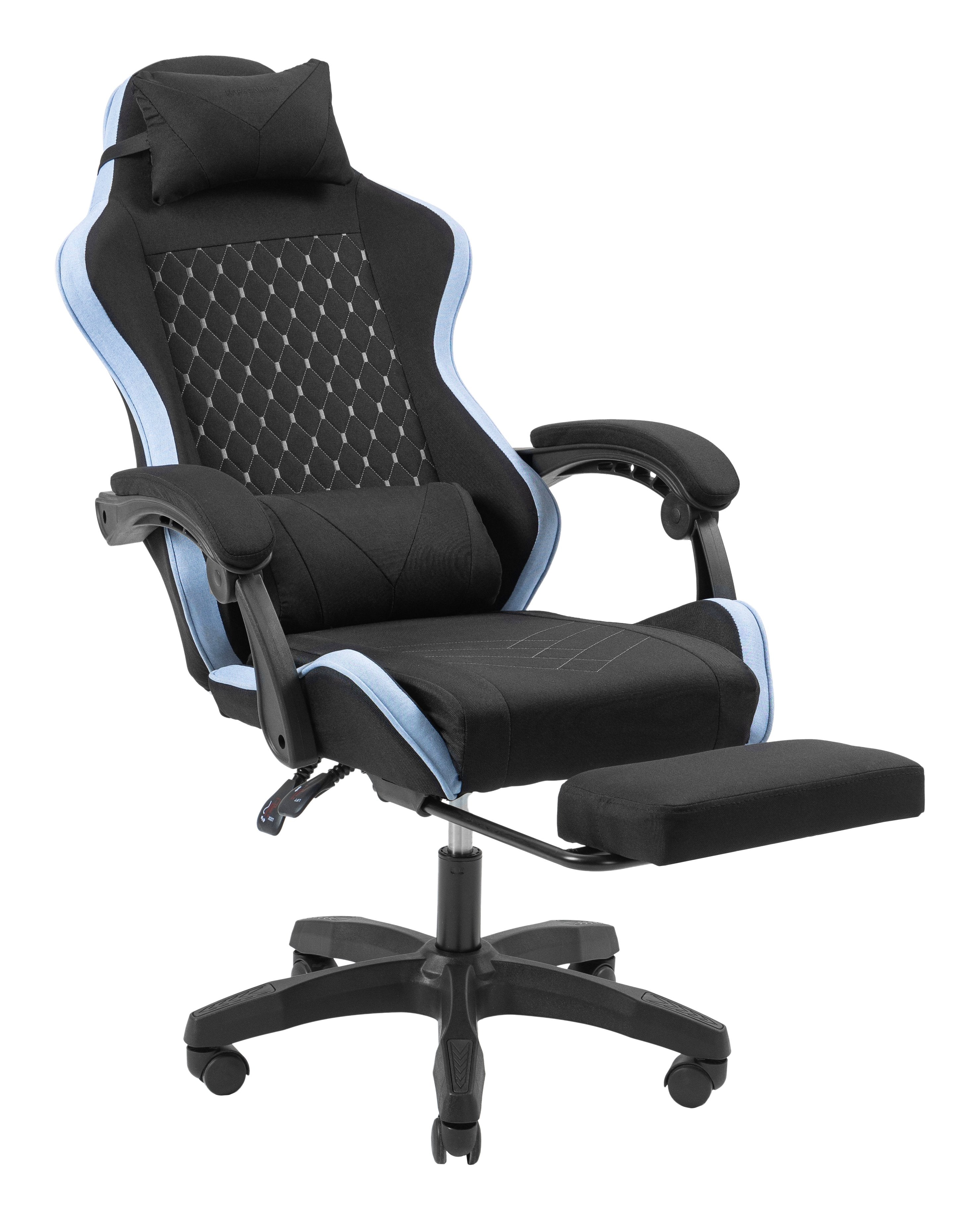 Silla Mgc-X Pro Reposapies Azul Mars Gaming