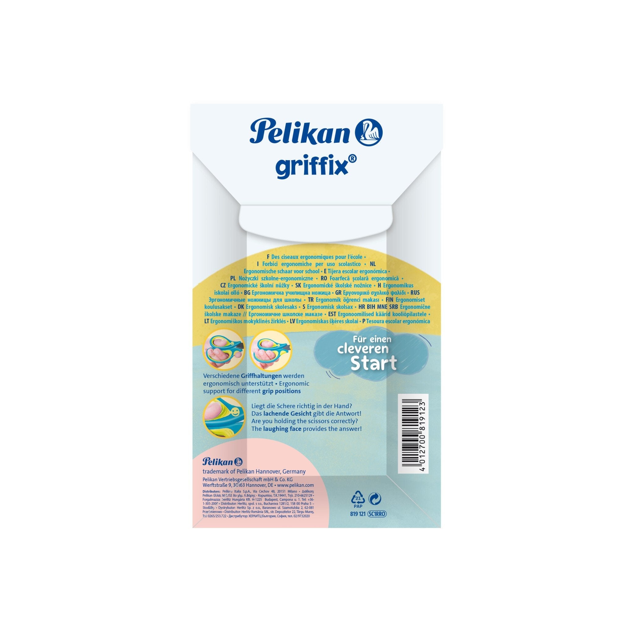 EAN 4012700819123 - Pelikan Griffix Universal Corte recto Azul, Rosa imagen 6