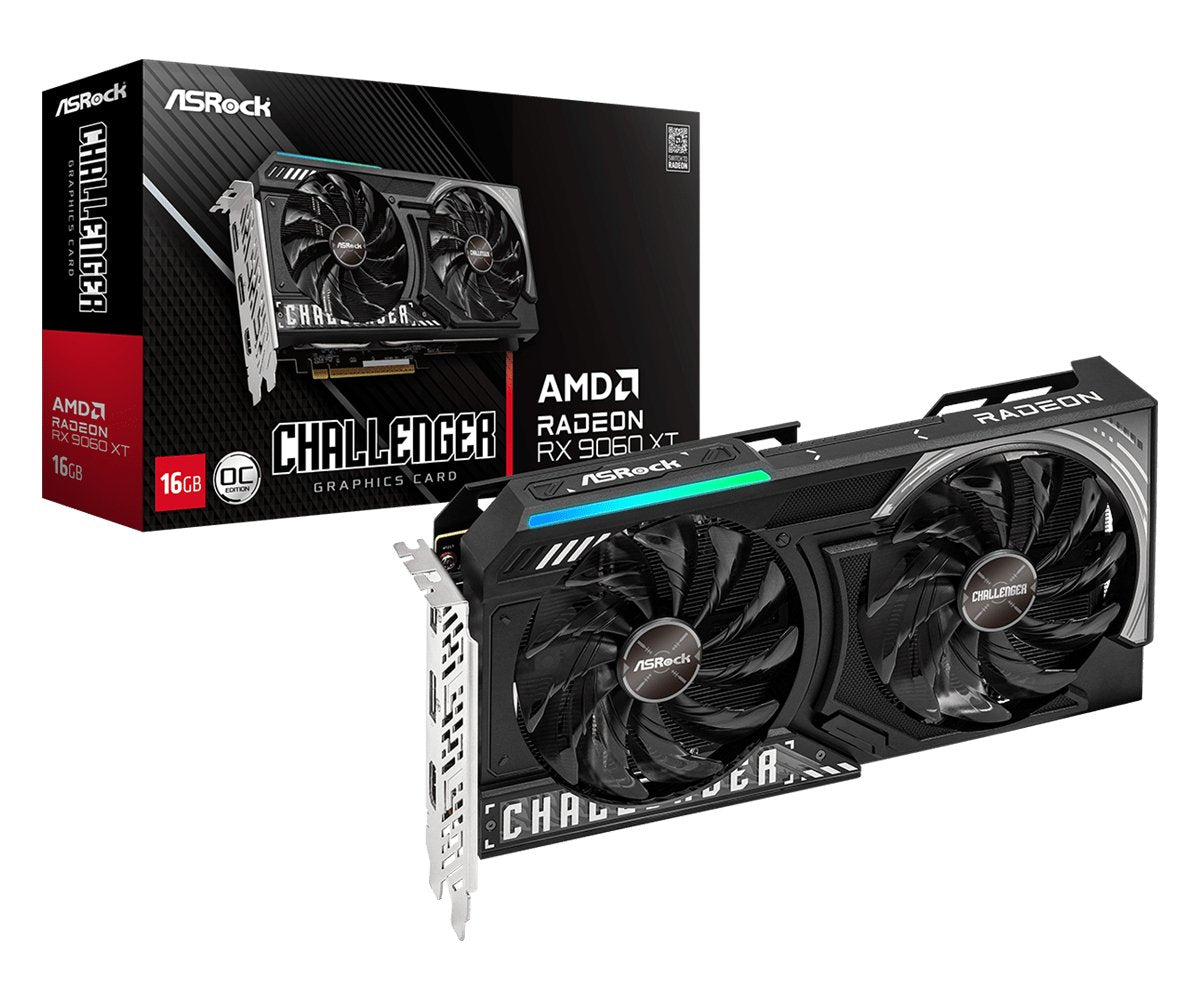 EAN 4711581491205 - Asrock AMD Radeon RX 9060 XT Challenger 16GB OC GDDR6 imagen 1
