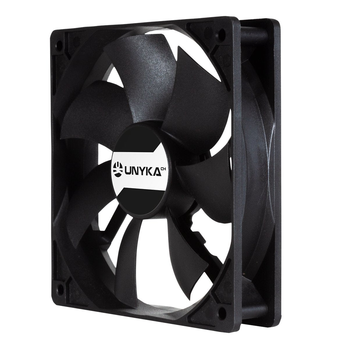 Unykach Ventilador Server 12025mm Doble Bola 4 Pin Pwm