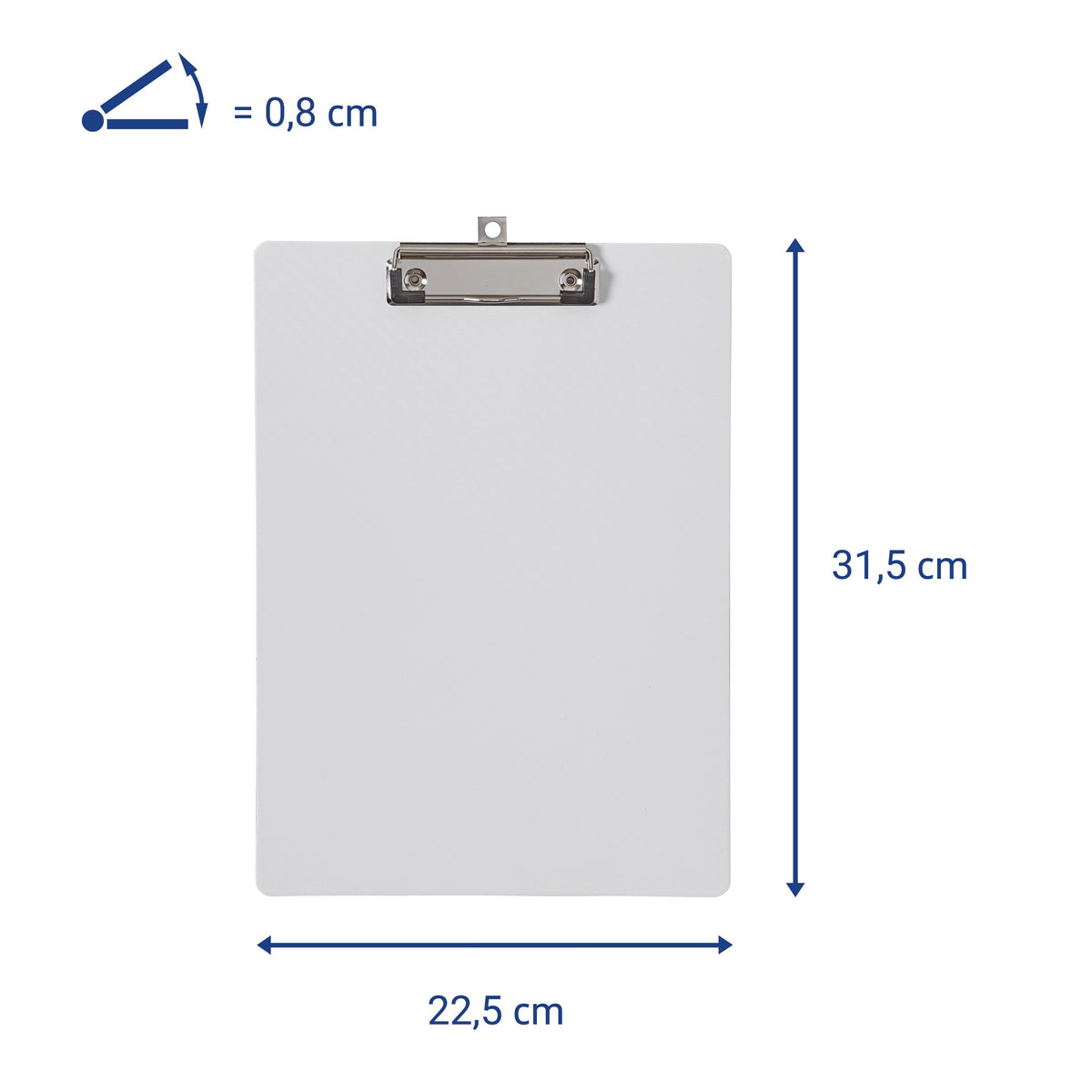 EAN 4002390079921 - MAUL 2361002 portapapel A4 Polipropileno (PP) Blanco imagen 5