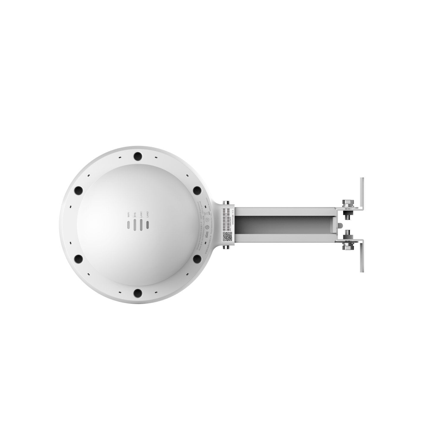 Reyee Ax1800 Dual Band Outdoor Wi-Fi6 Access Point, Ip68 Waterproof, 1201mbps At 5ghz + 574mbps At 2