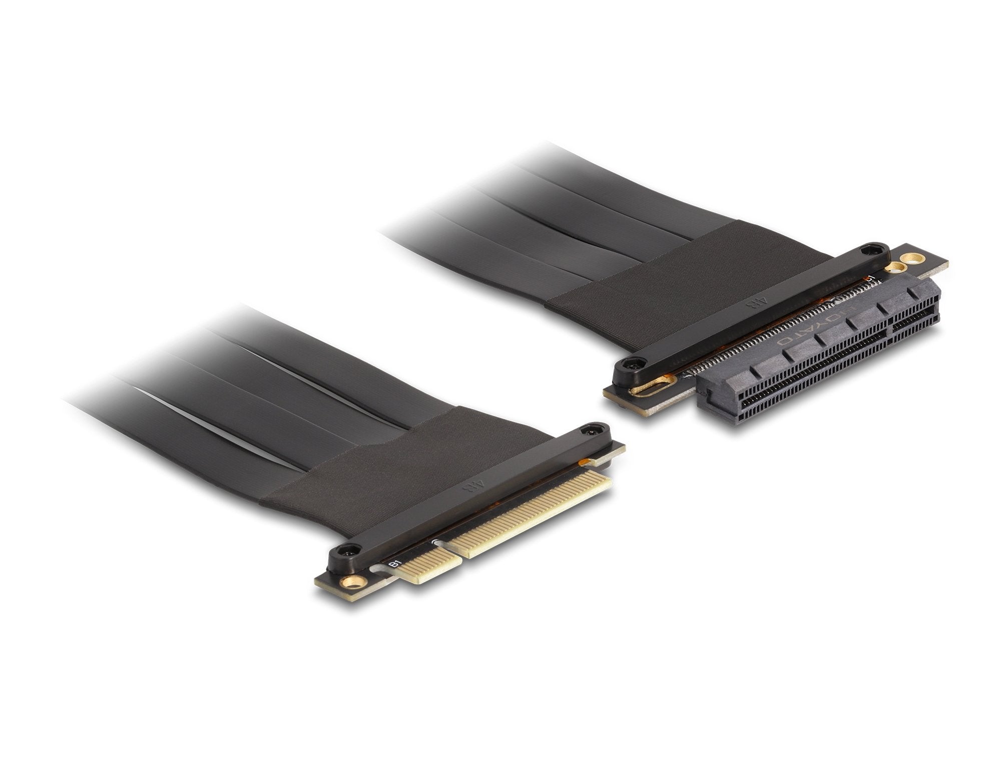 Delock 88030 Tarjeta Elevadora Pci Express X8 Macho A Ranura X8 Con Cable 60 Cm