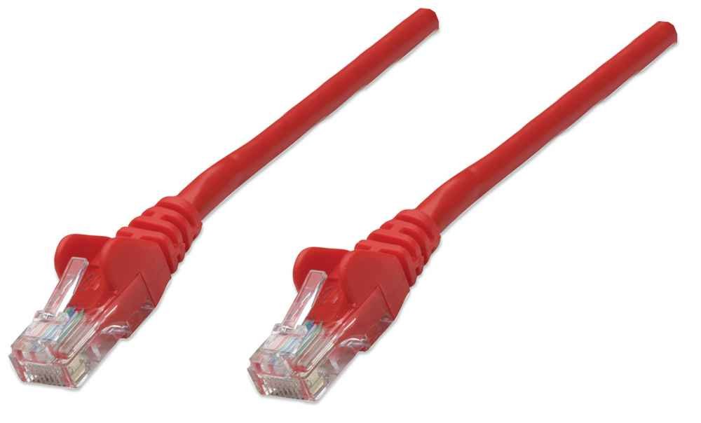 Intellinet Cat5e Utp, 2m Cable De Red Rojo U/Utp (Utp)