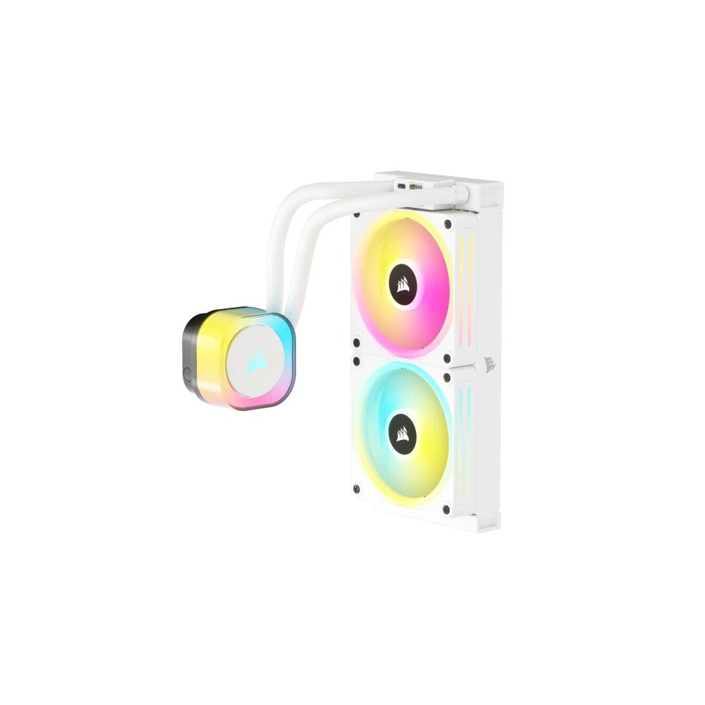 EAN 0840006665854 - Corsair H100I Procesador Sistema de refrigeración híbrido 12 cm Blanco imagen 4