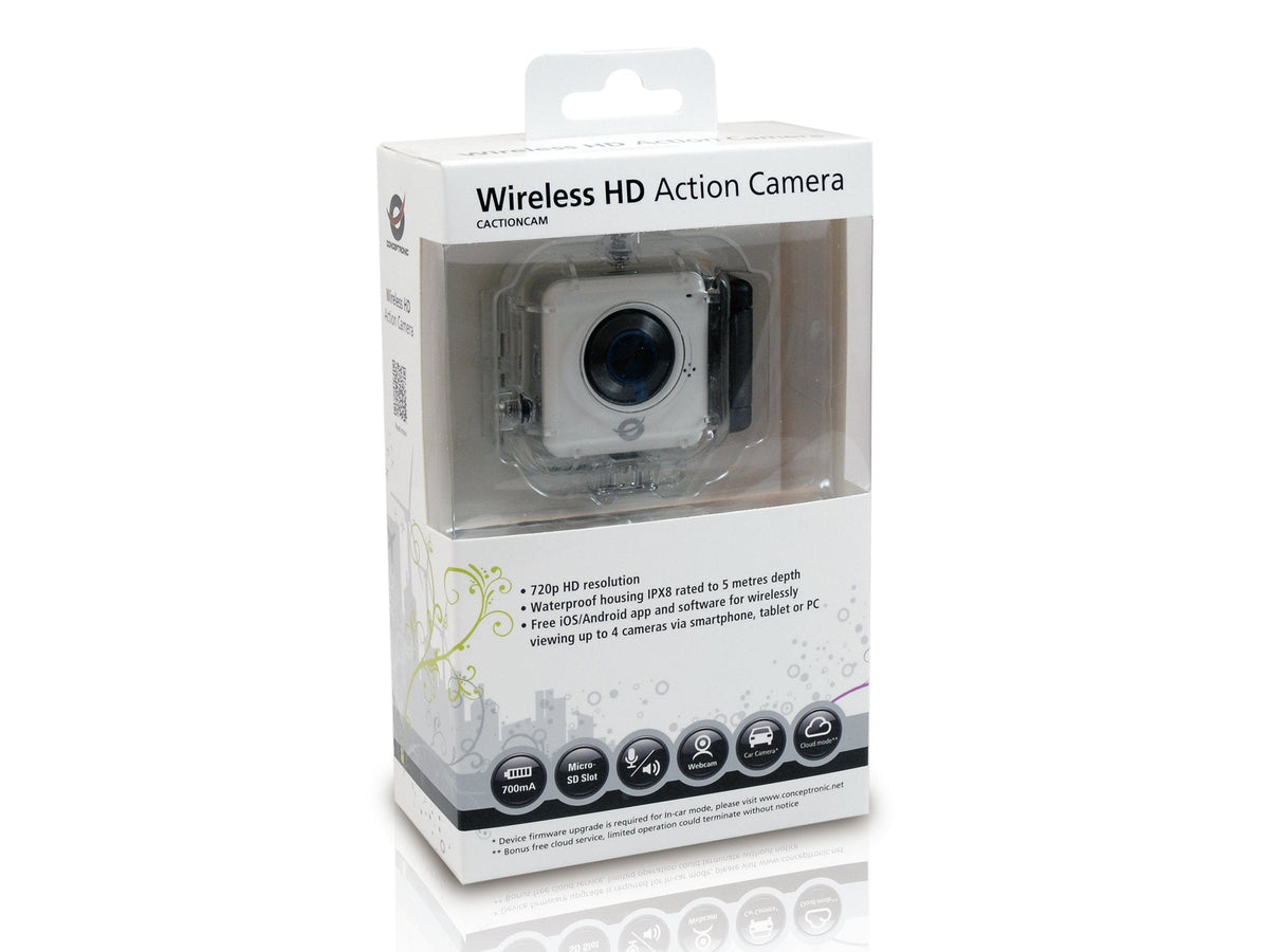 Conceptronic Cactioncam Wifi Hd Action Camera