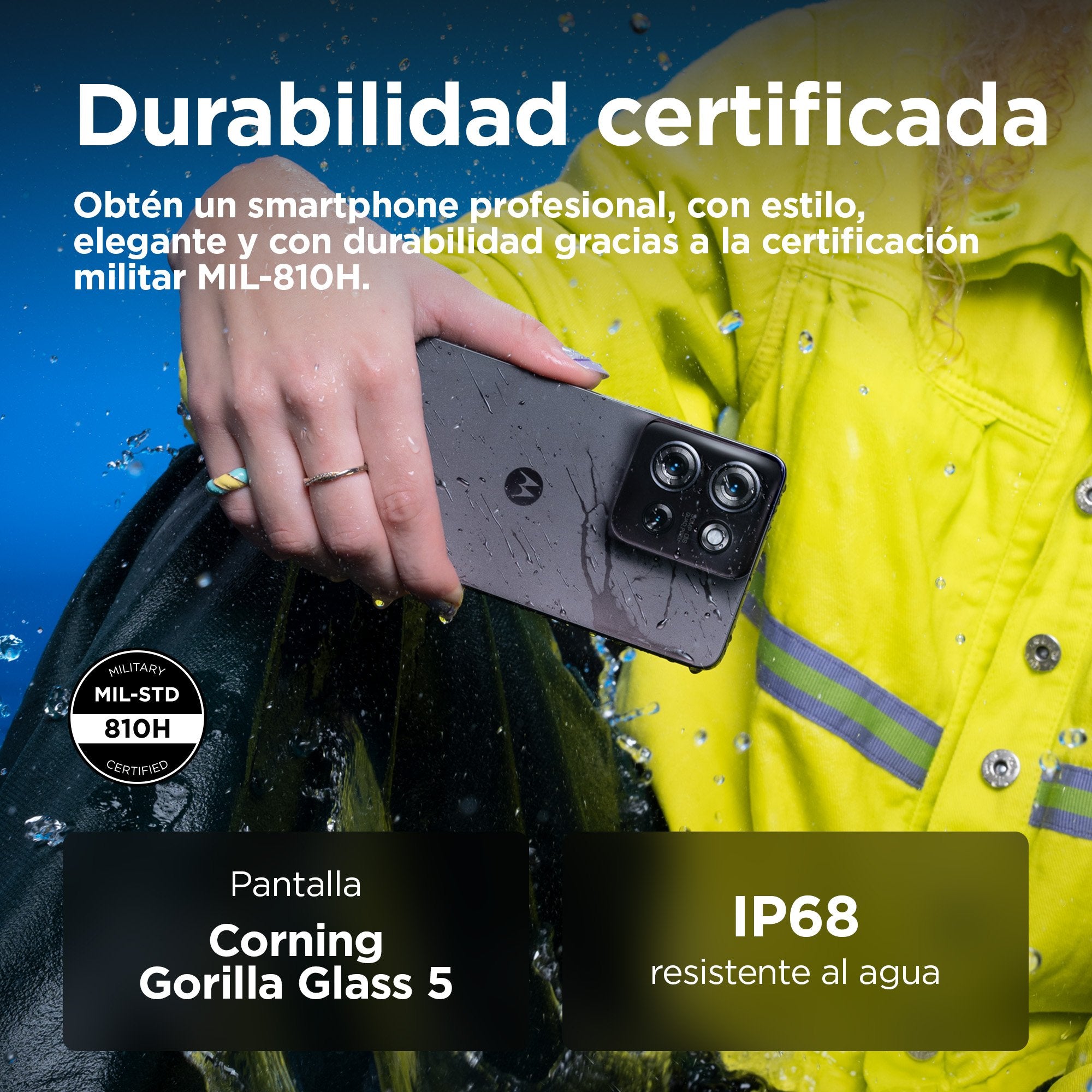 EAN 0840023285783 - Motorola moto G75 5G 17,2 cm (6.78") Ranura híbrida Dual SIM Android 14 USB Tipo C 8 GB 256 GB 5000 mAh G imagen 5