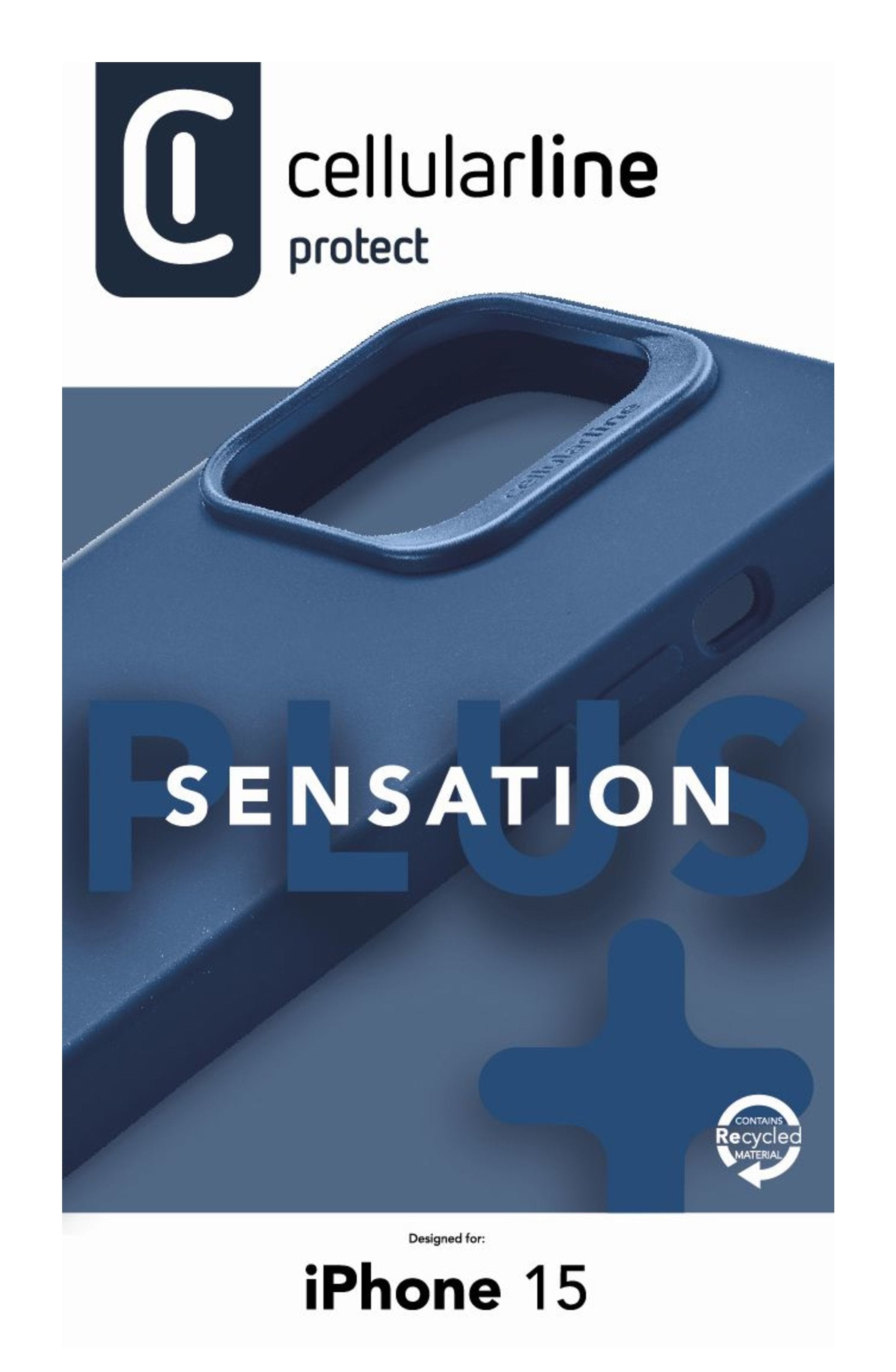 Funda Sensation Iphone 15 Azul