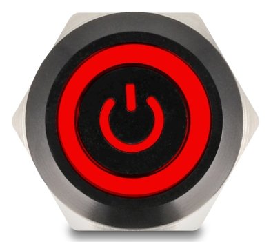 Delock Druckschalter Para Instalación Negro 19 Mm