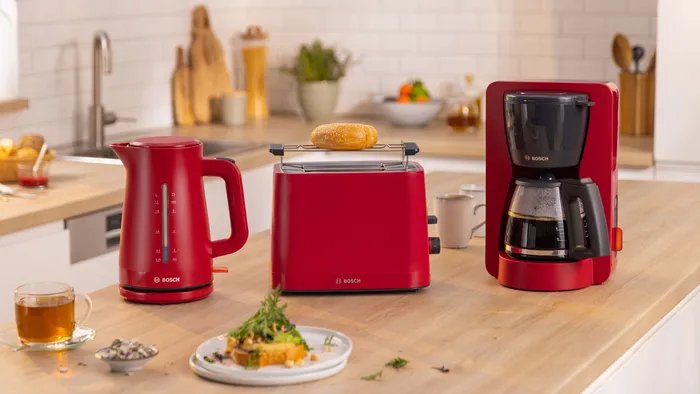 Tetera Bosch Twk3m124 Eléctrica 1,7 L 2400 W Rojo